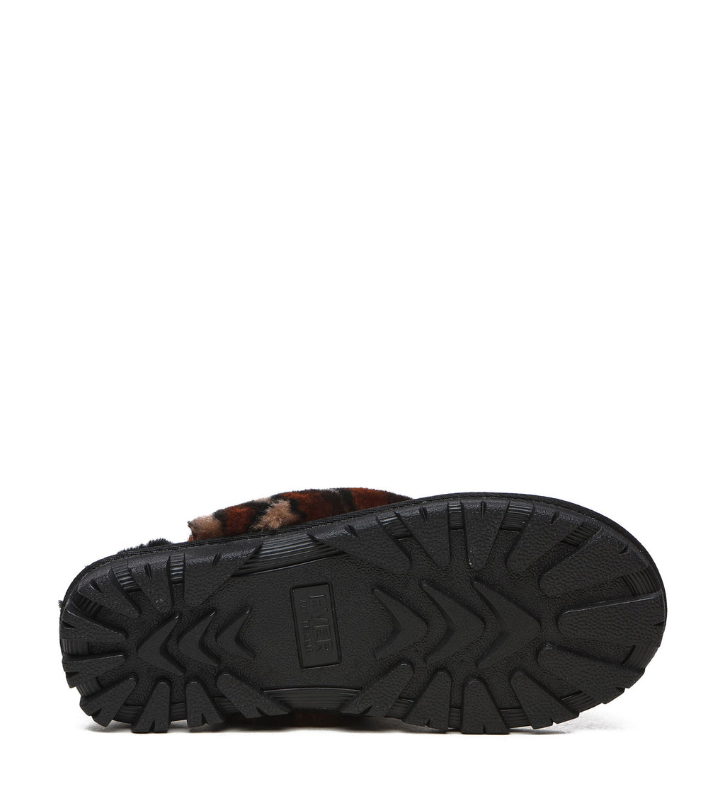 Leopard Print Slipper