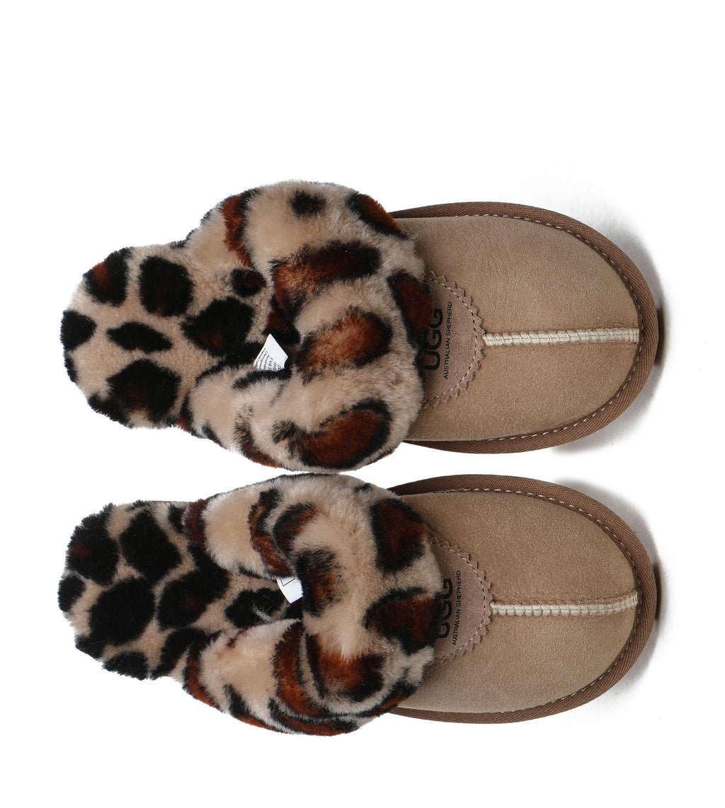 Leopard Print Slipper