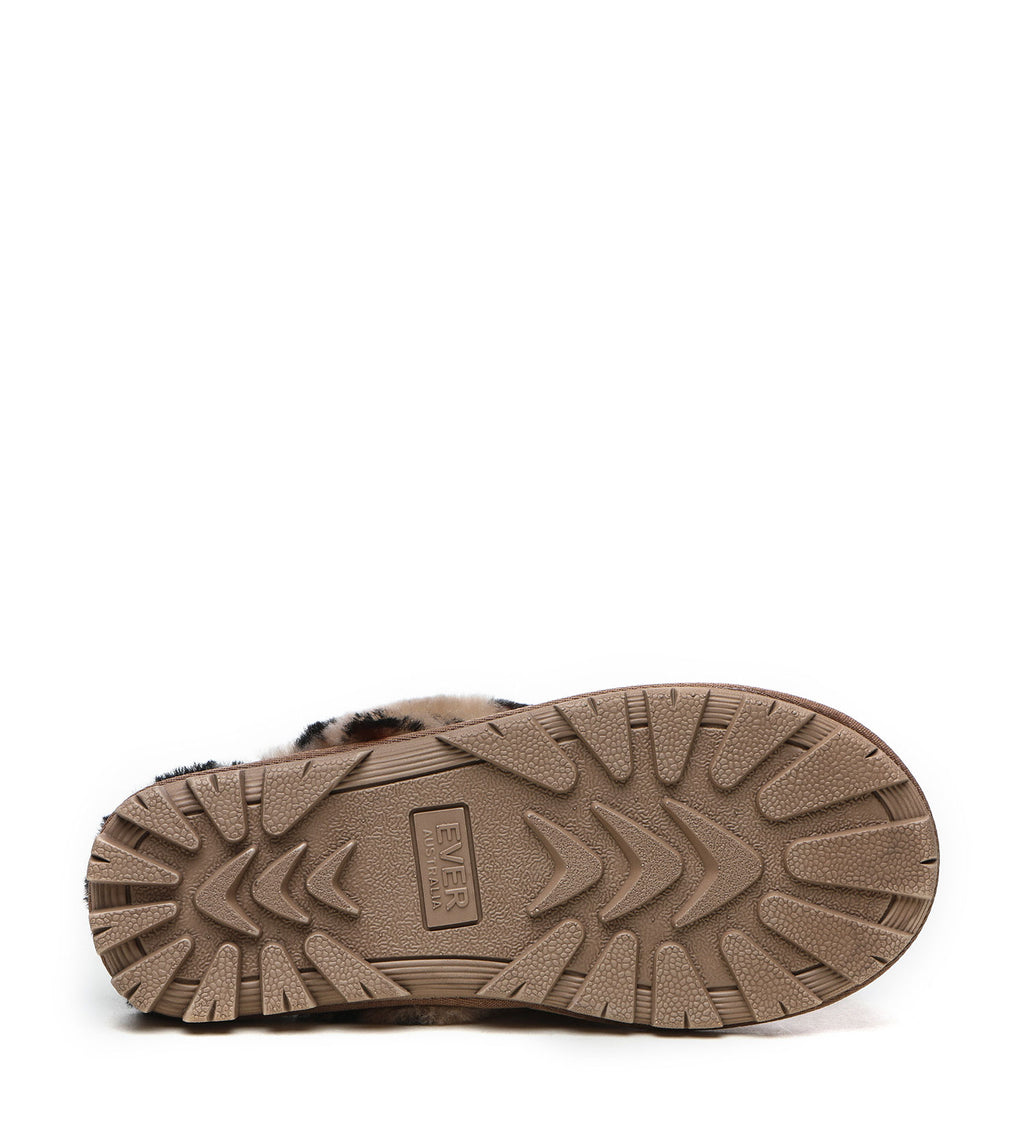Leopard Print Slipper