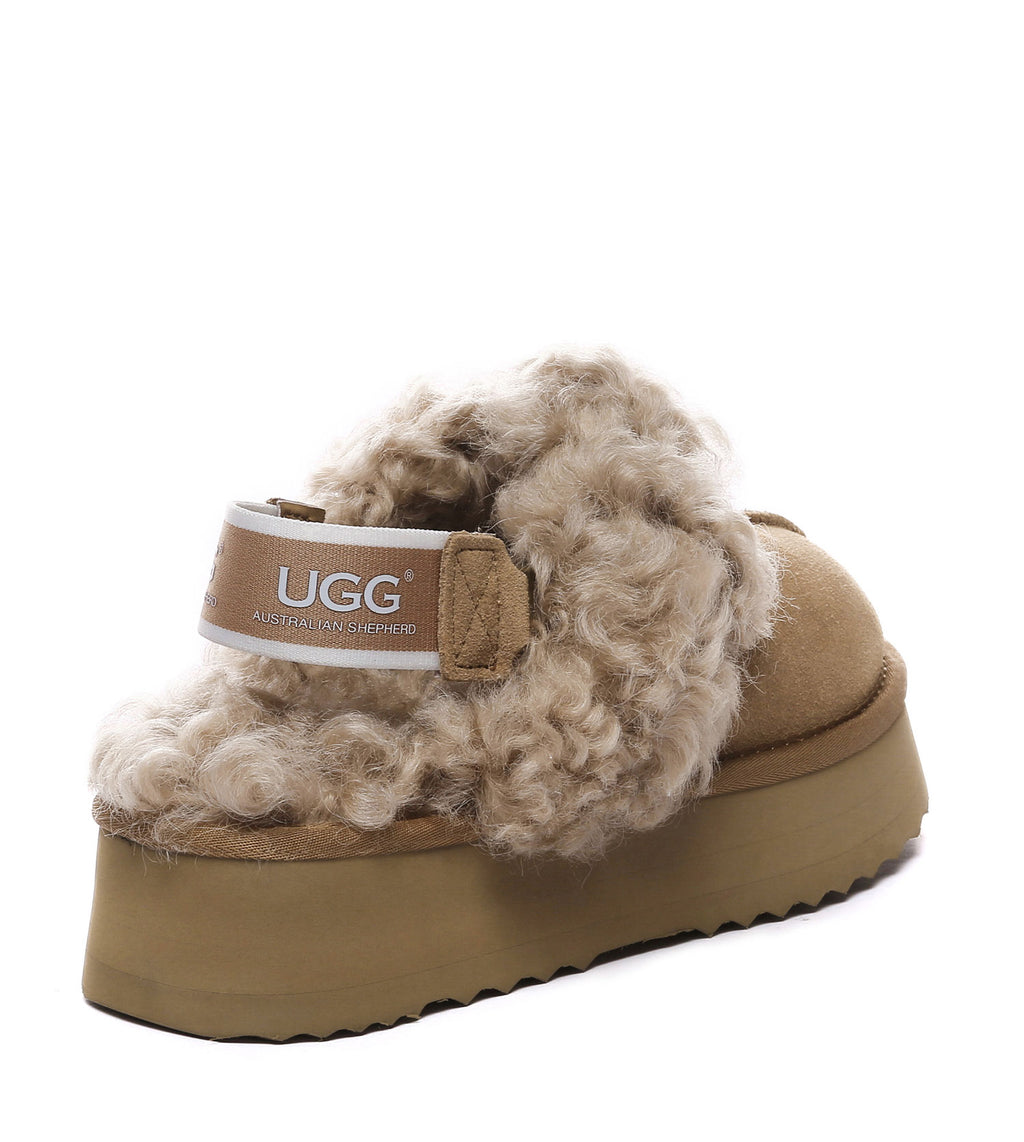Waffle Curly Platform