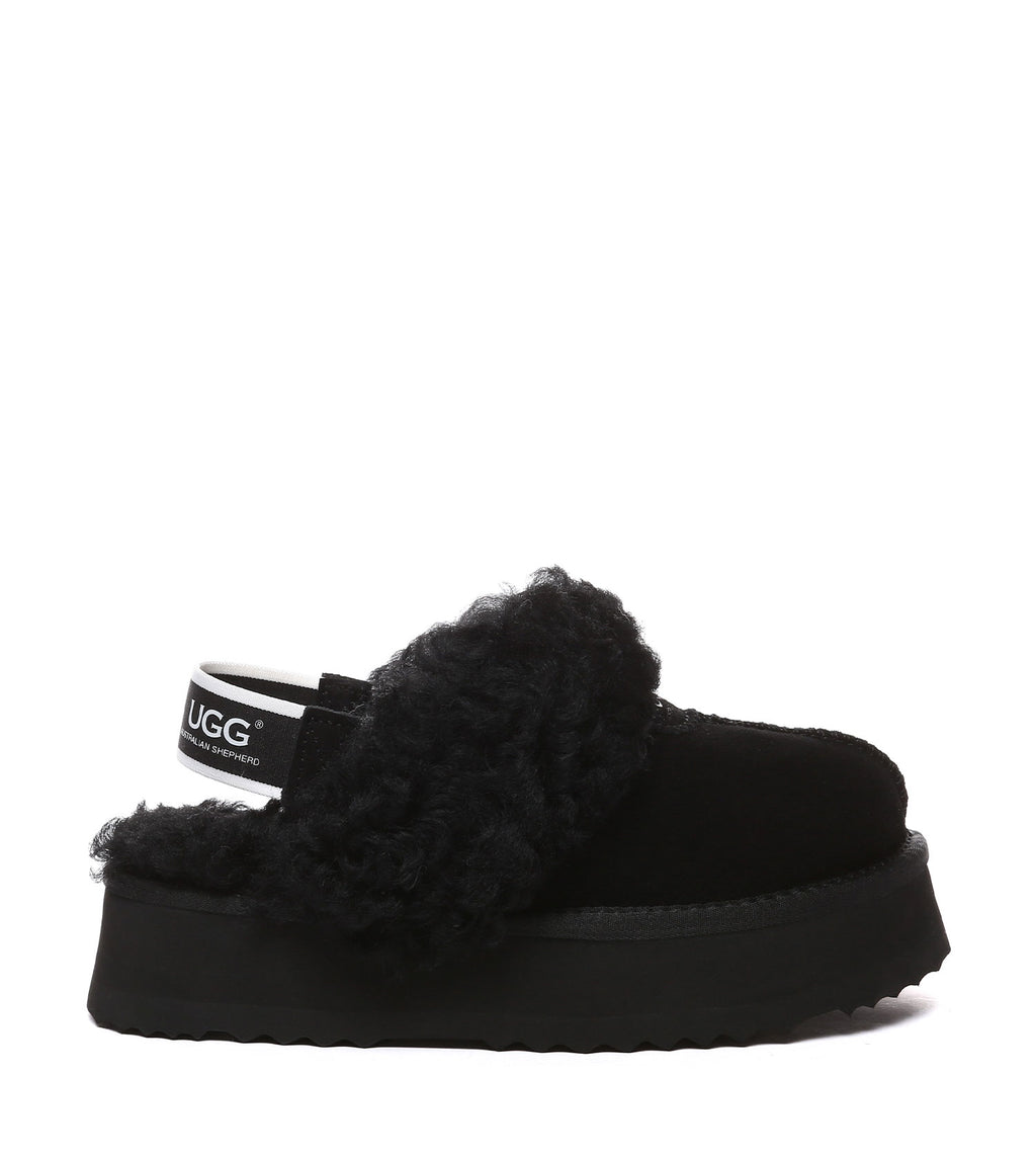 Waffle Curly Platform