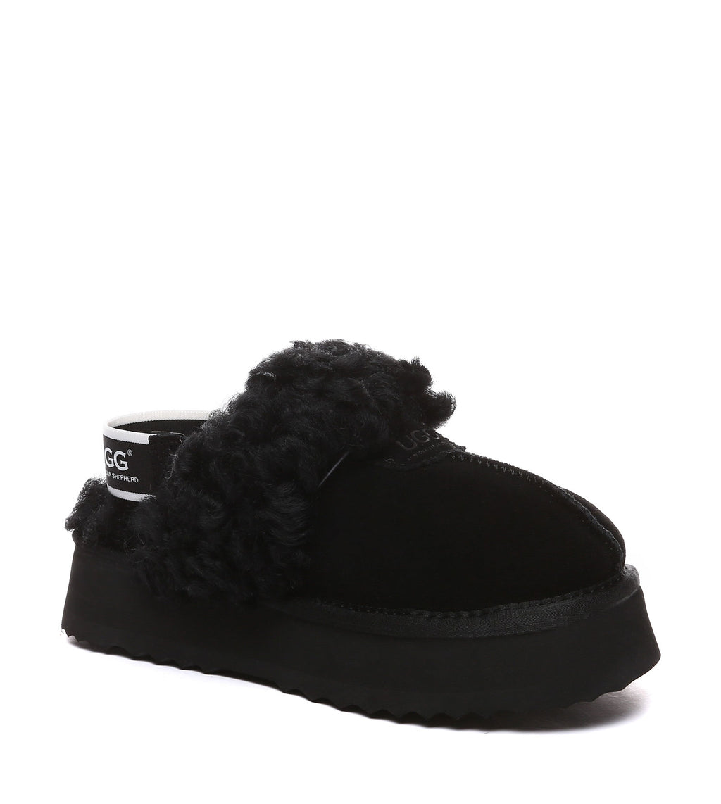 Waffle Curly Platform
