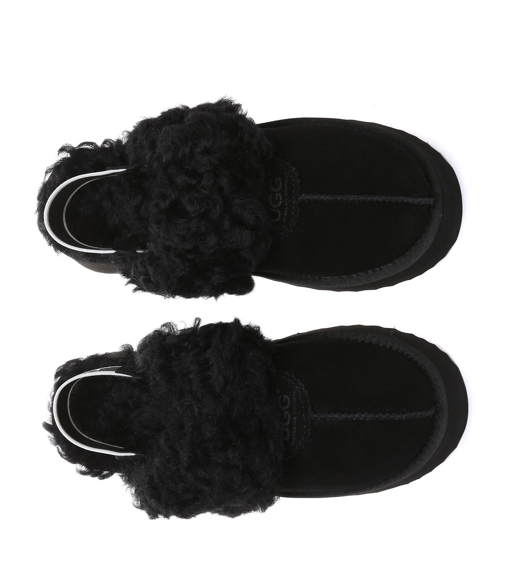 Waffle Curly Platform