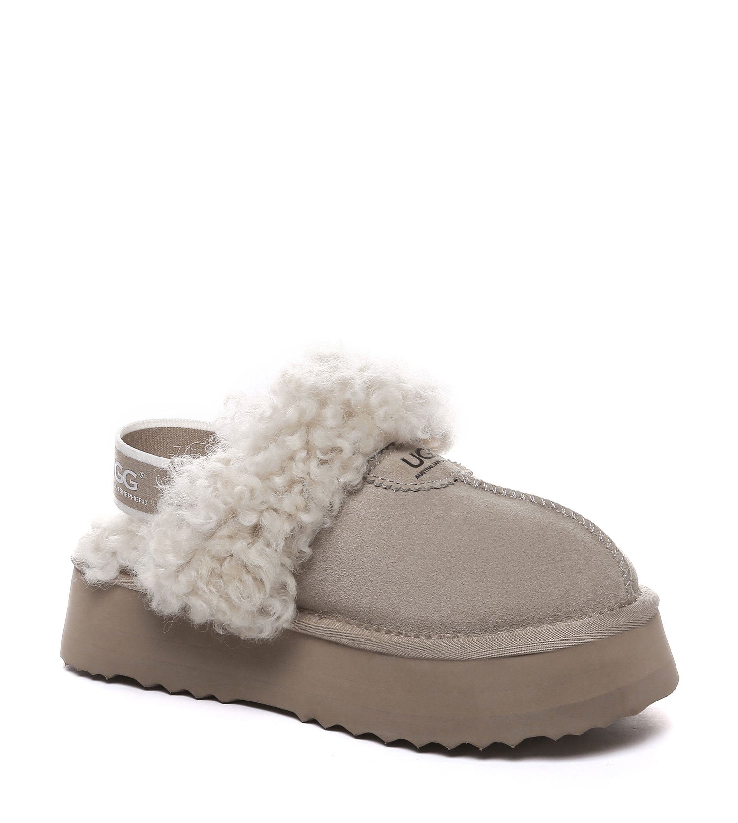 Waffle Curly Platform