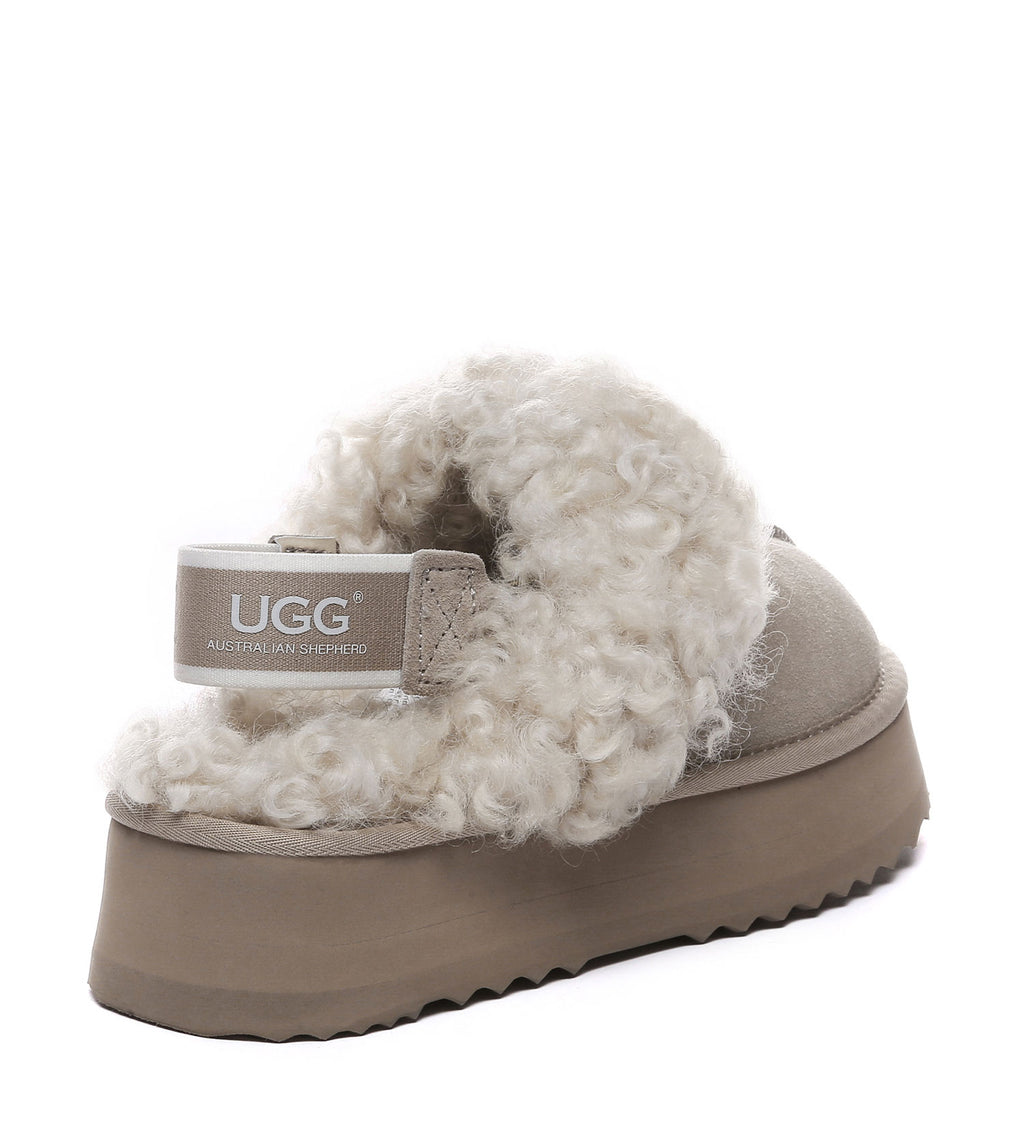 Waffle Curly Platform