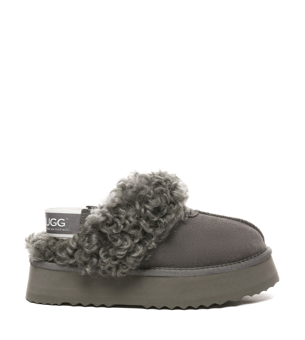Waffle Curly Platform