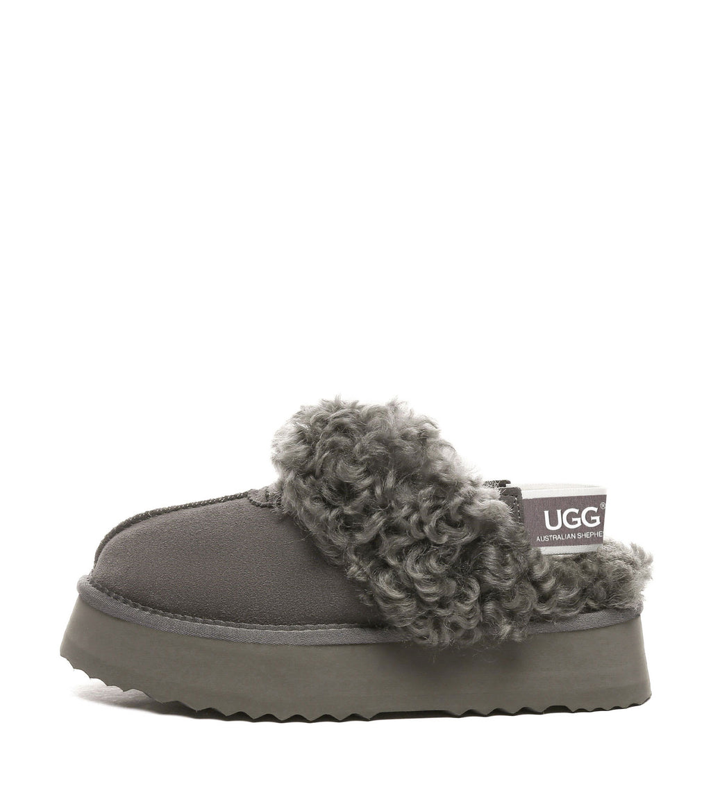 Waffle Curly Platform