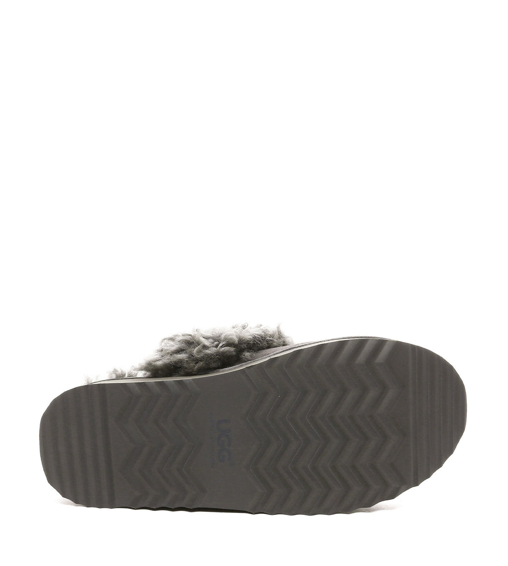 Waffle Curly Platform