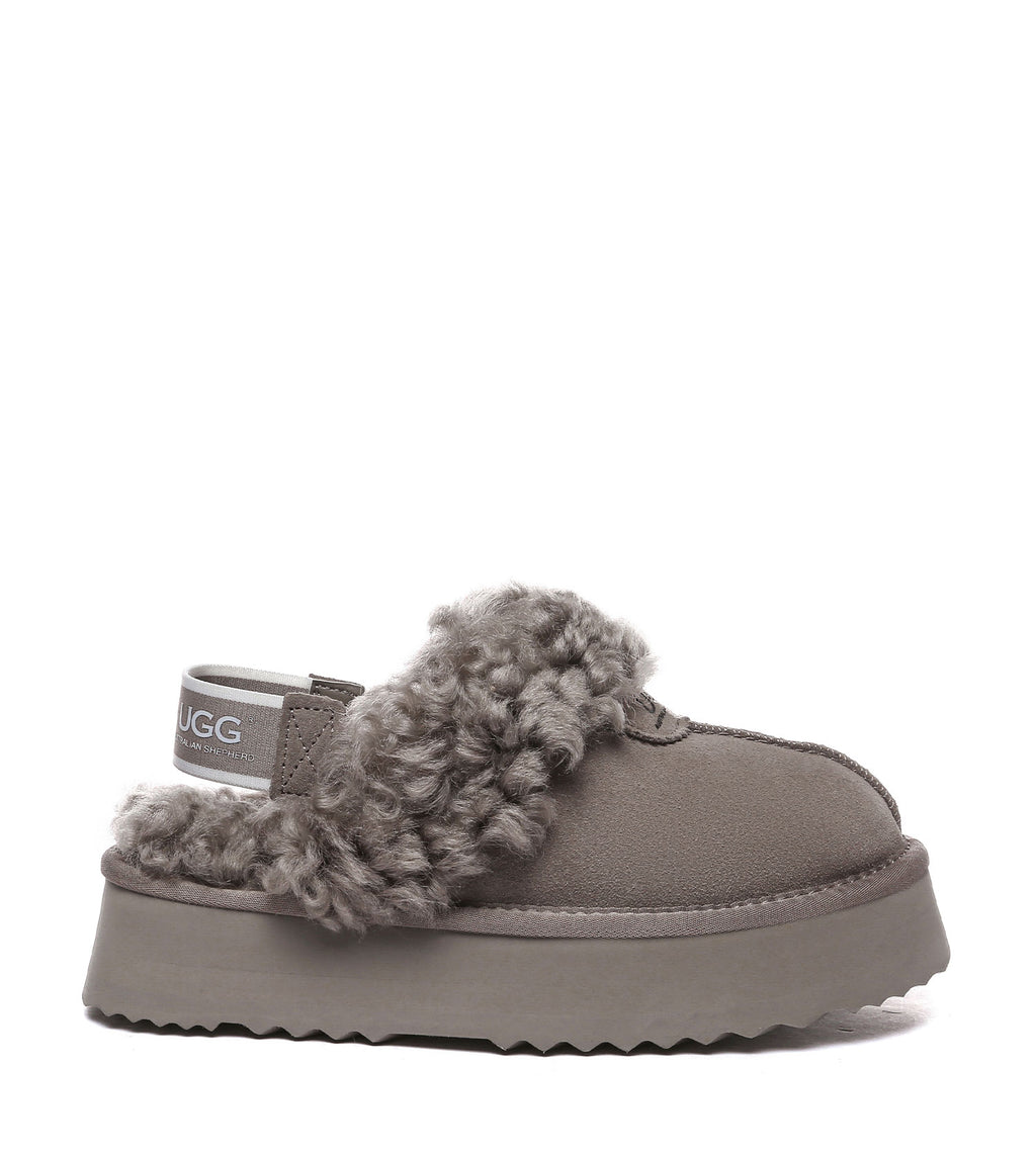 Waffle Curly Platform