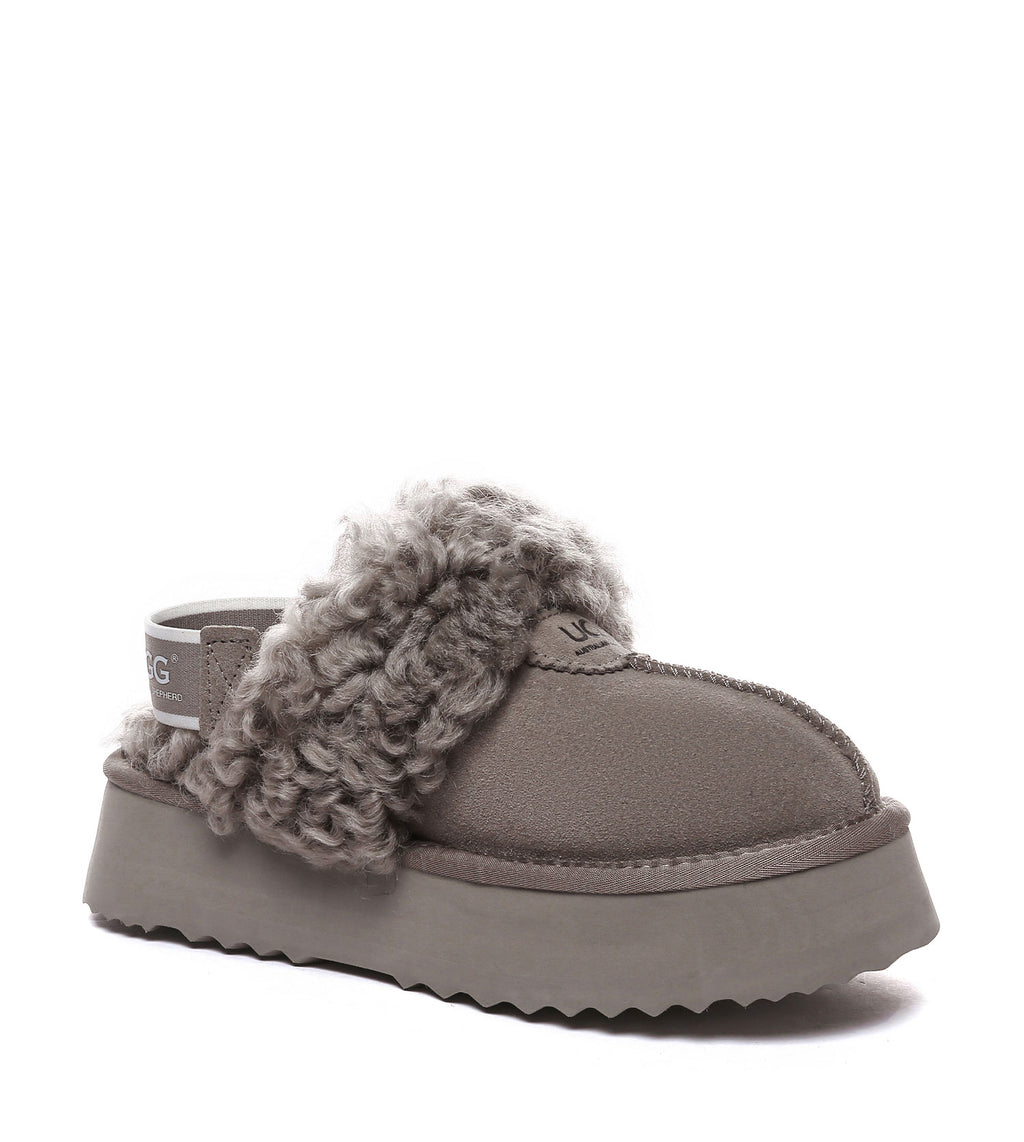 Waffle Curly Platform