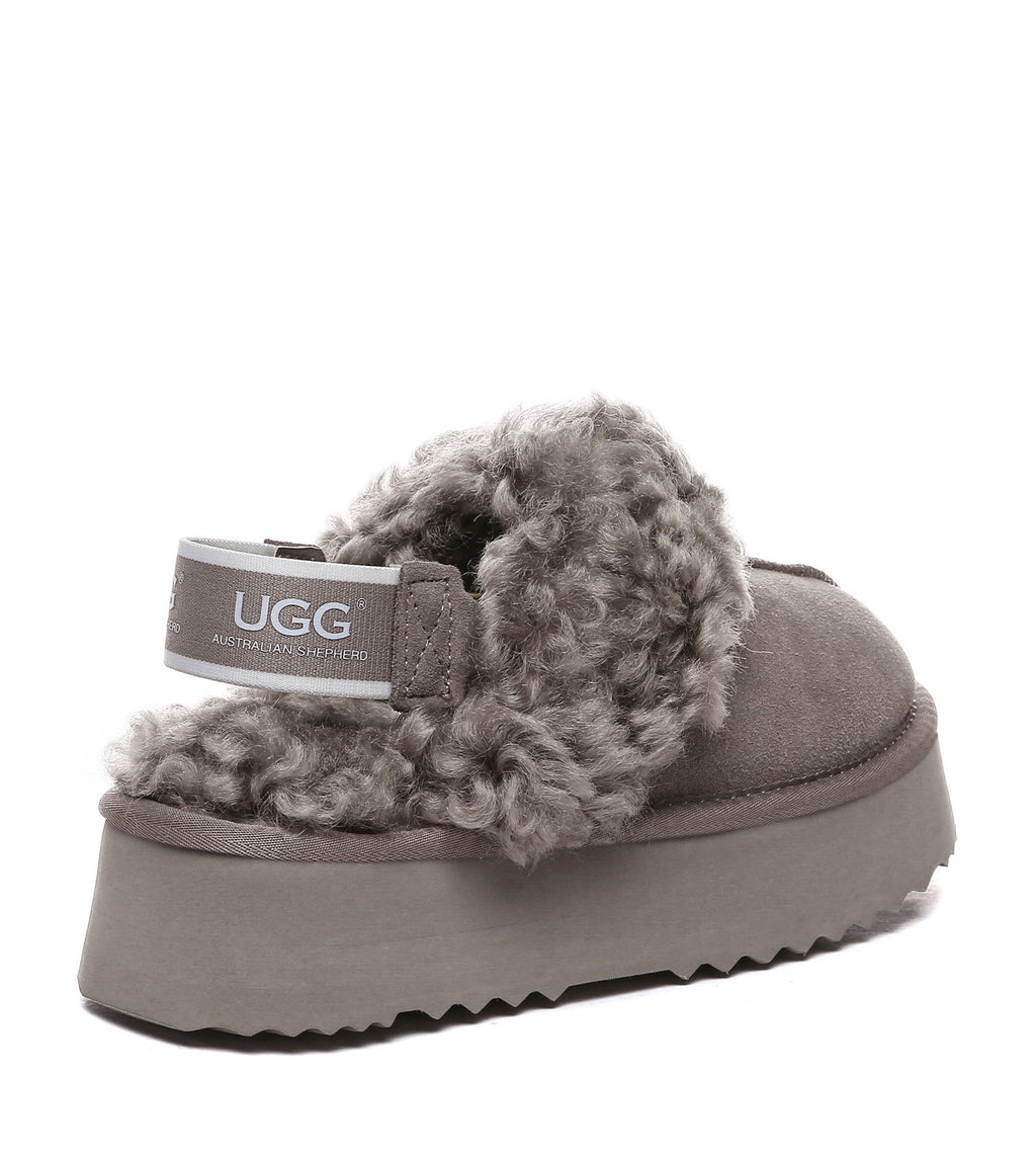 Waffle Curly Platform