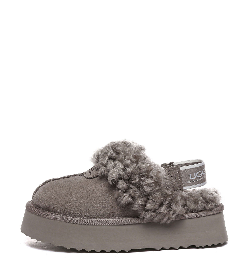 Waffle Curly Platform