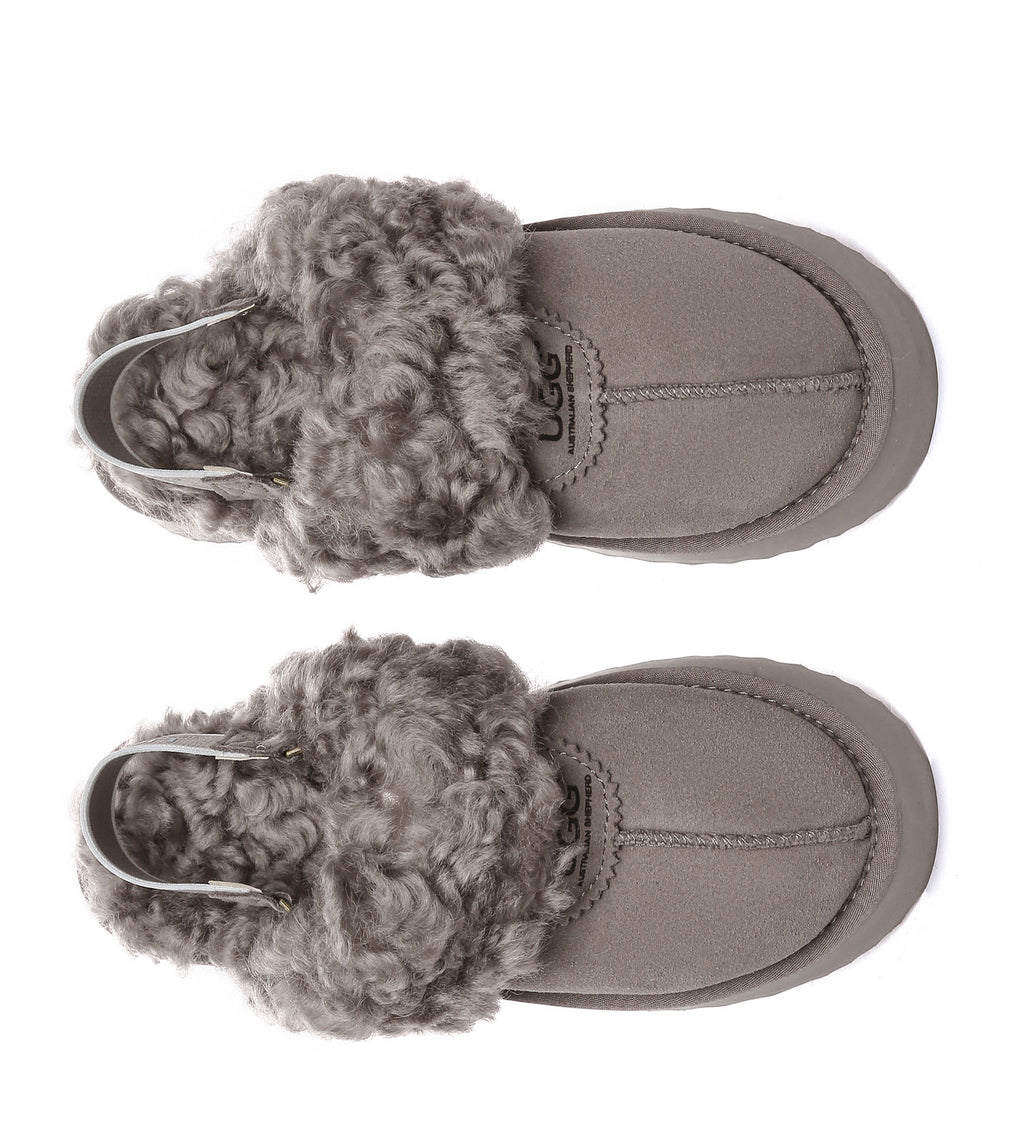 Waffle Curly Platform