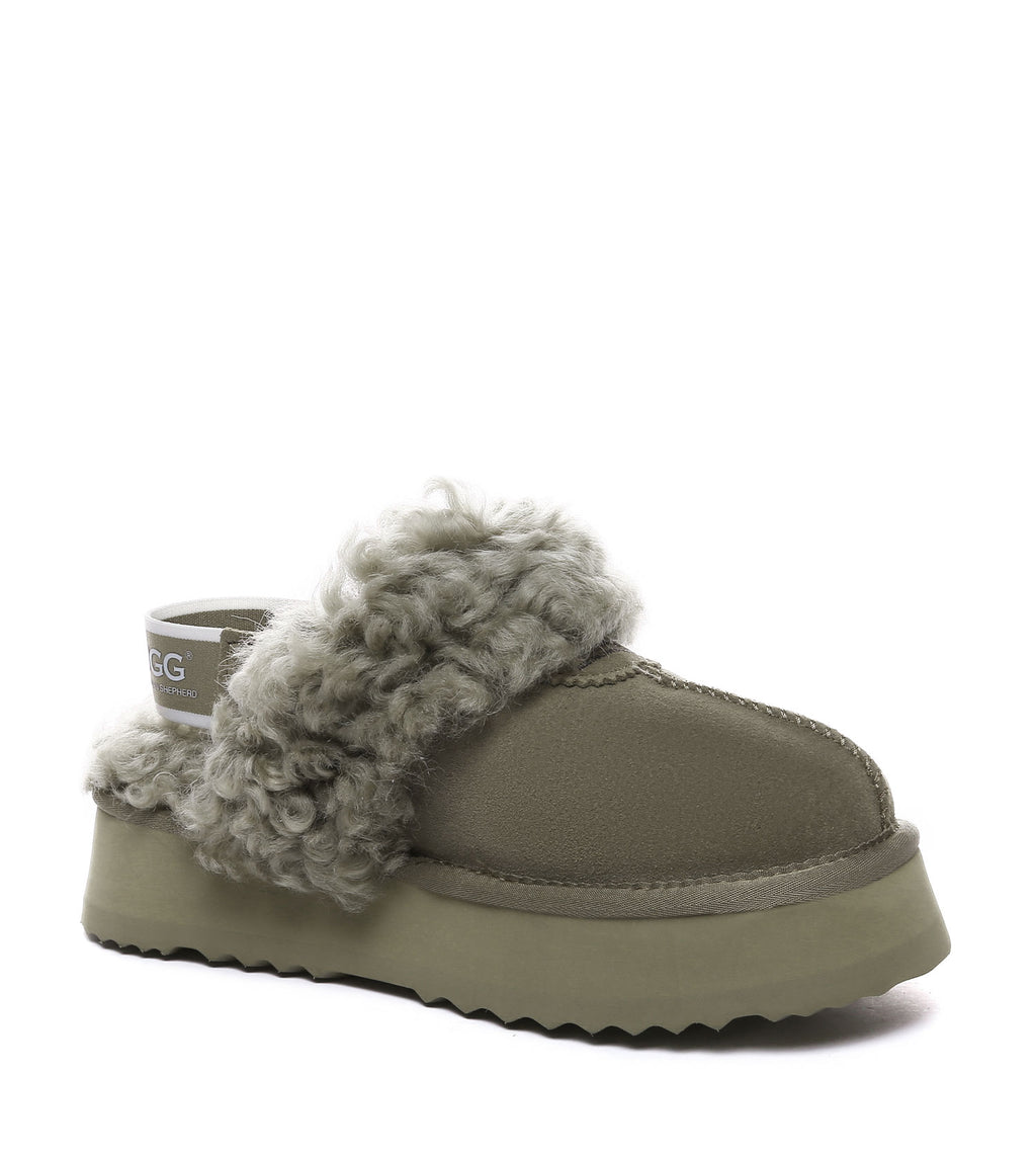 Waffle Curly Platform
