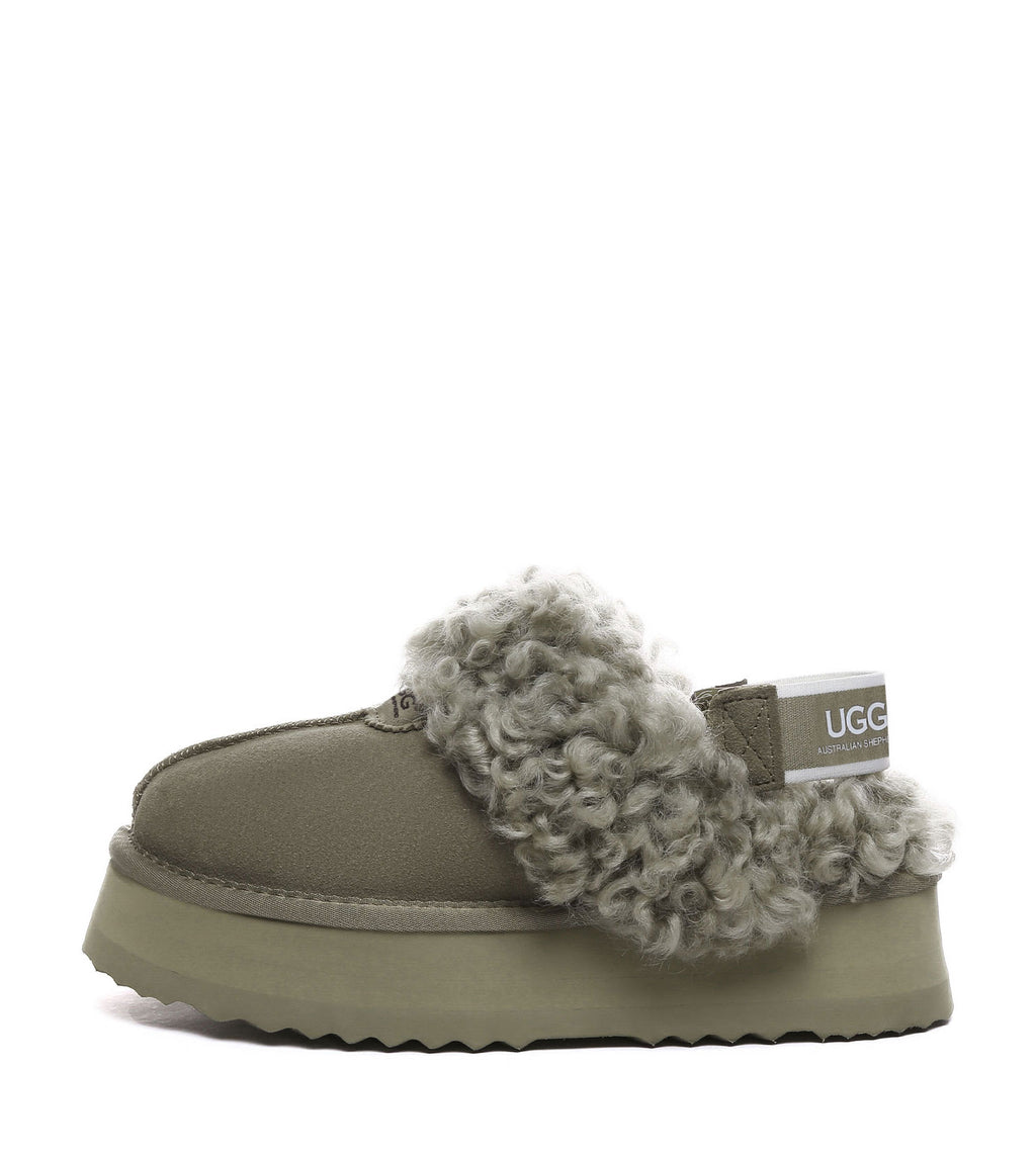 Waffle Curly Platform