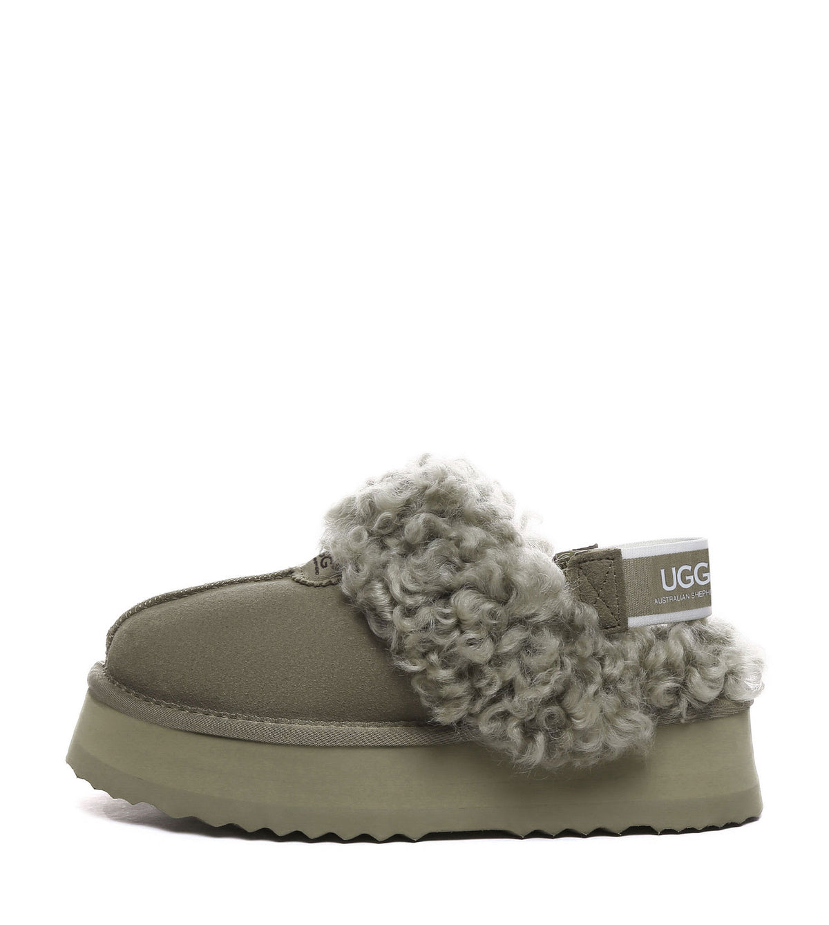 Waffle Curly Platform
