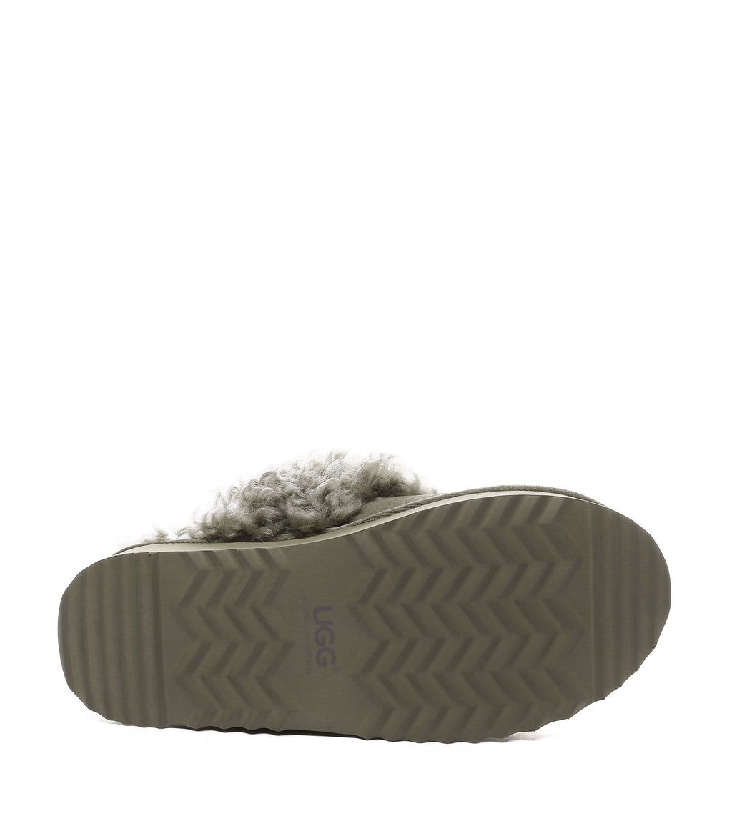 Waffle Curly Platform