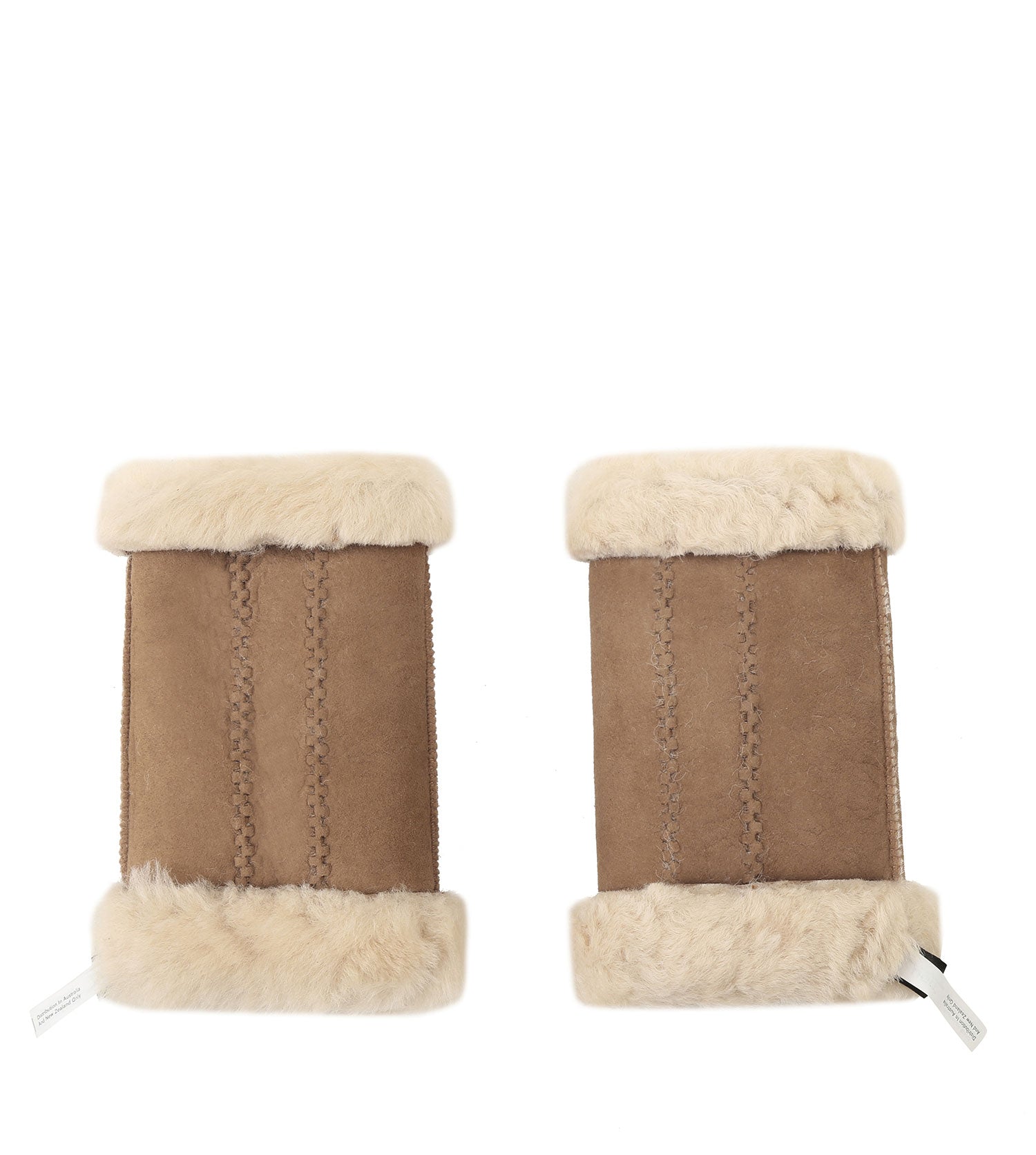 Fingerless Sheepskin Mittens