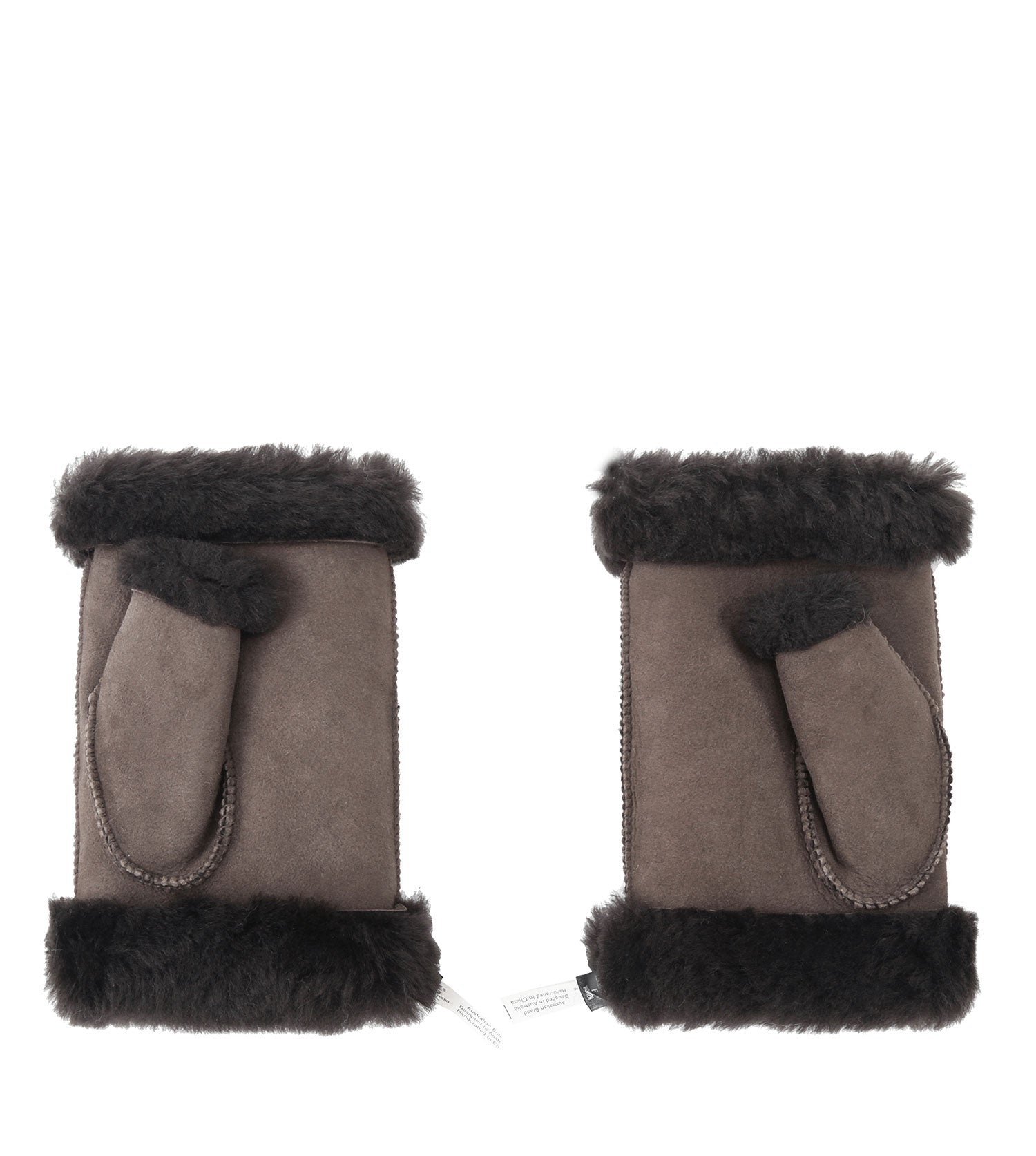 Fingerless Sheepskin Mittens