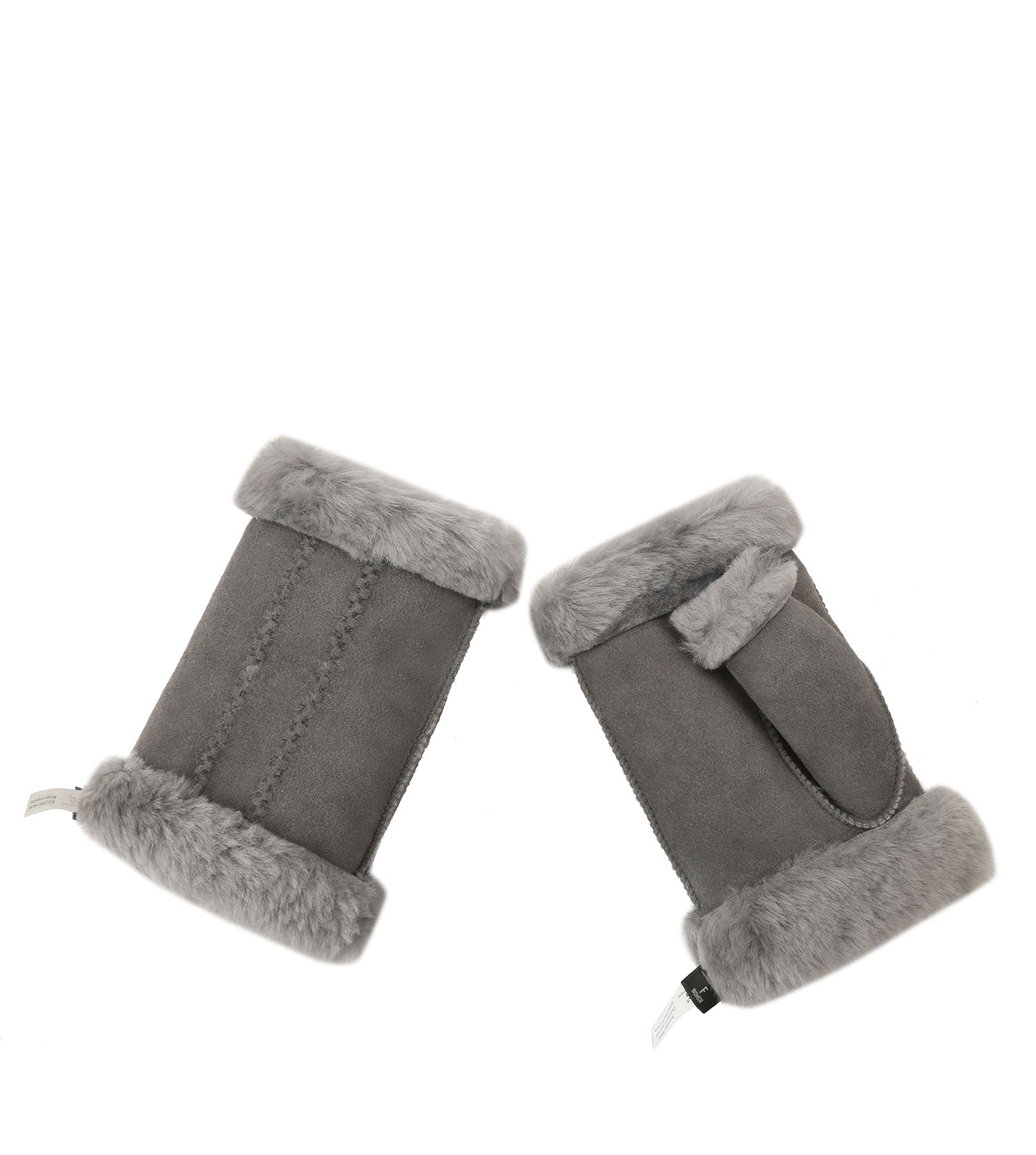 Fingerless Sheepskin Mittens