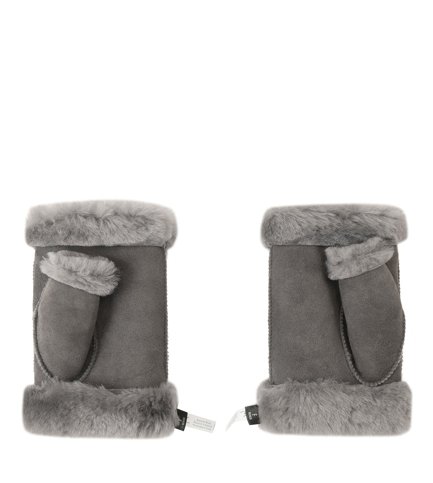 Fingerless Sheepskin Mittens