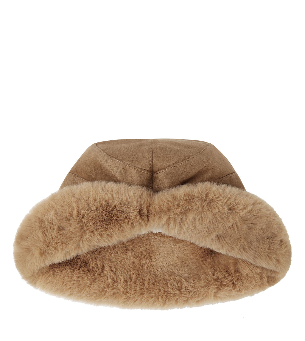 Fluffy Warm Bucket Hat