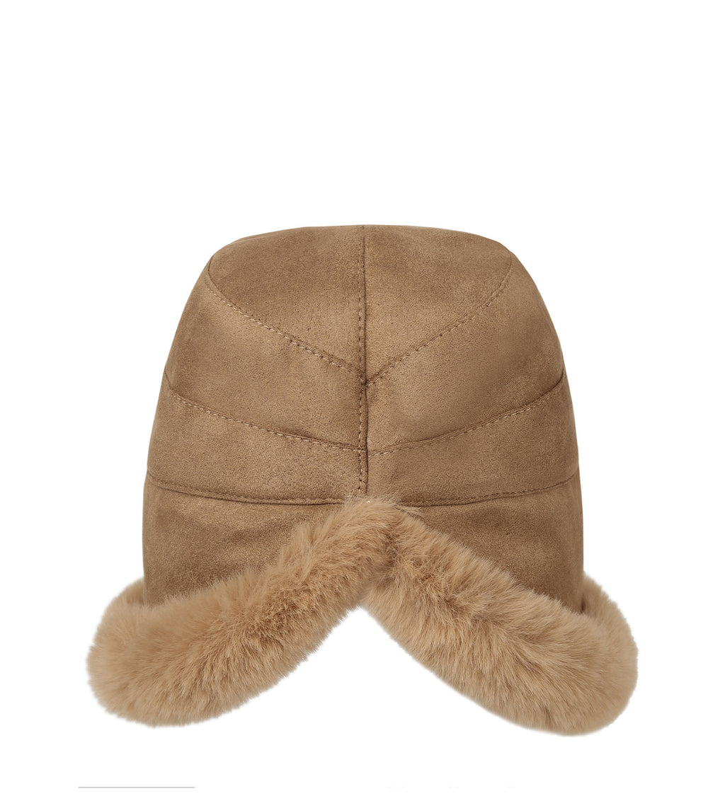 Fluffy Warm Bucket Hat