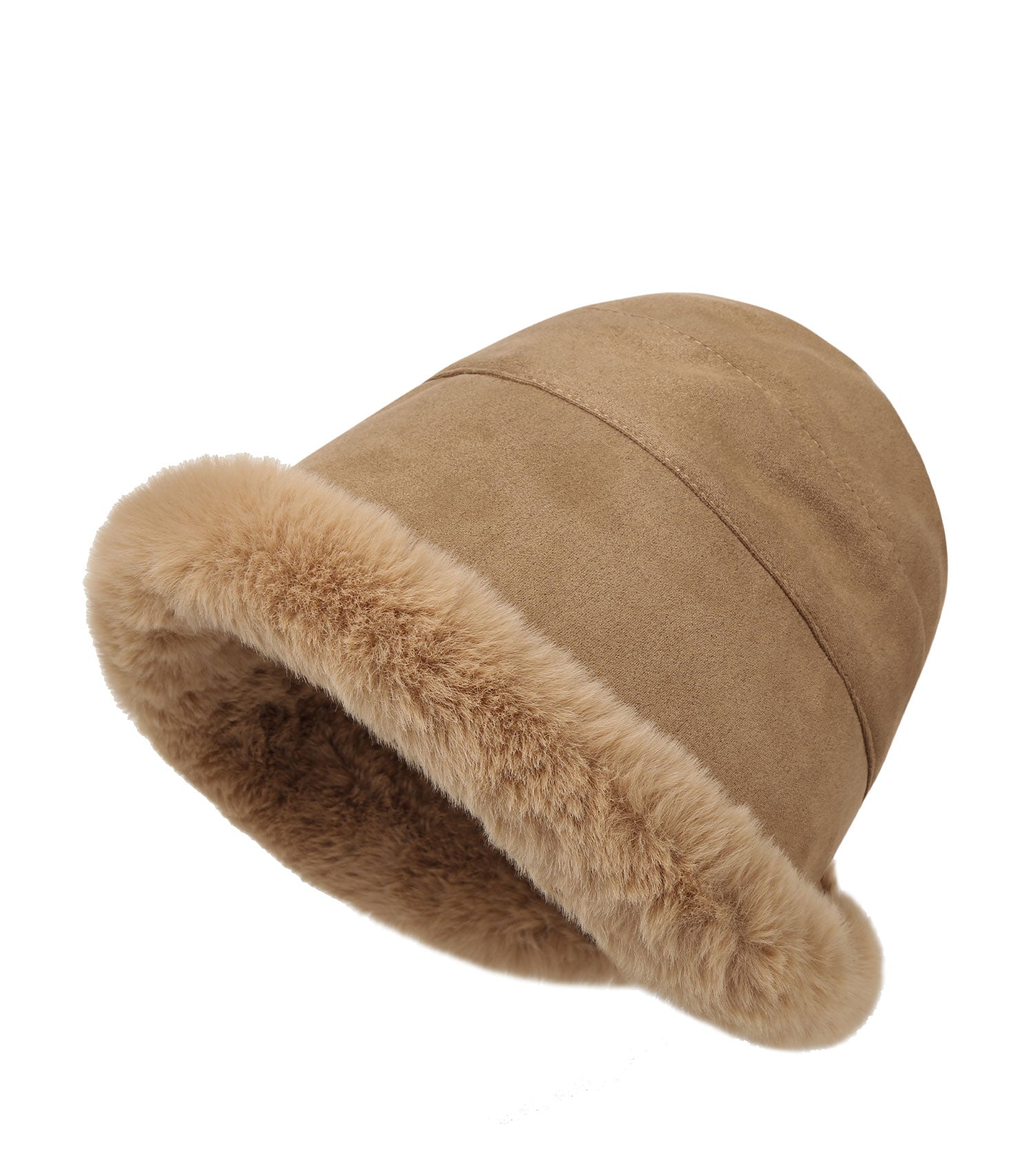 Fluffy Warm Bucket Hat