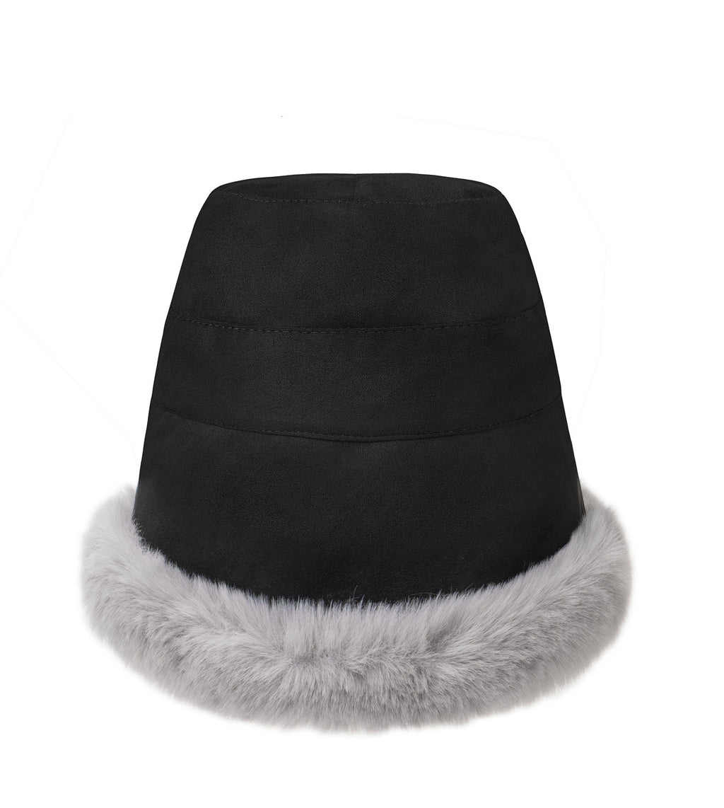 Fluffy Warm Bucket Hat