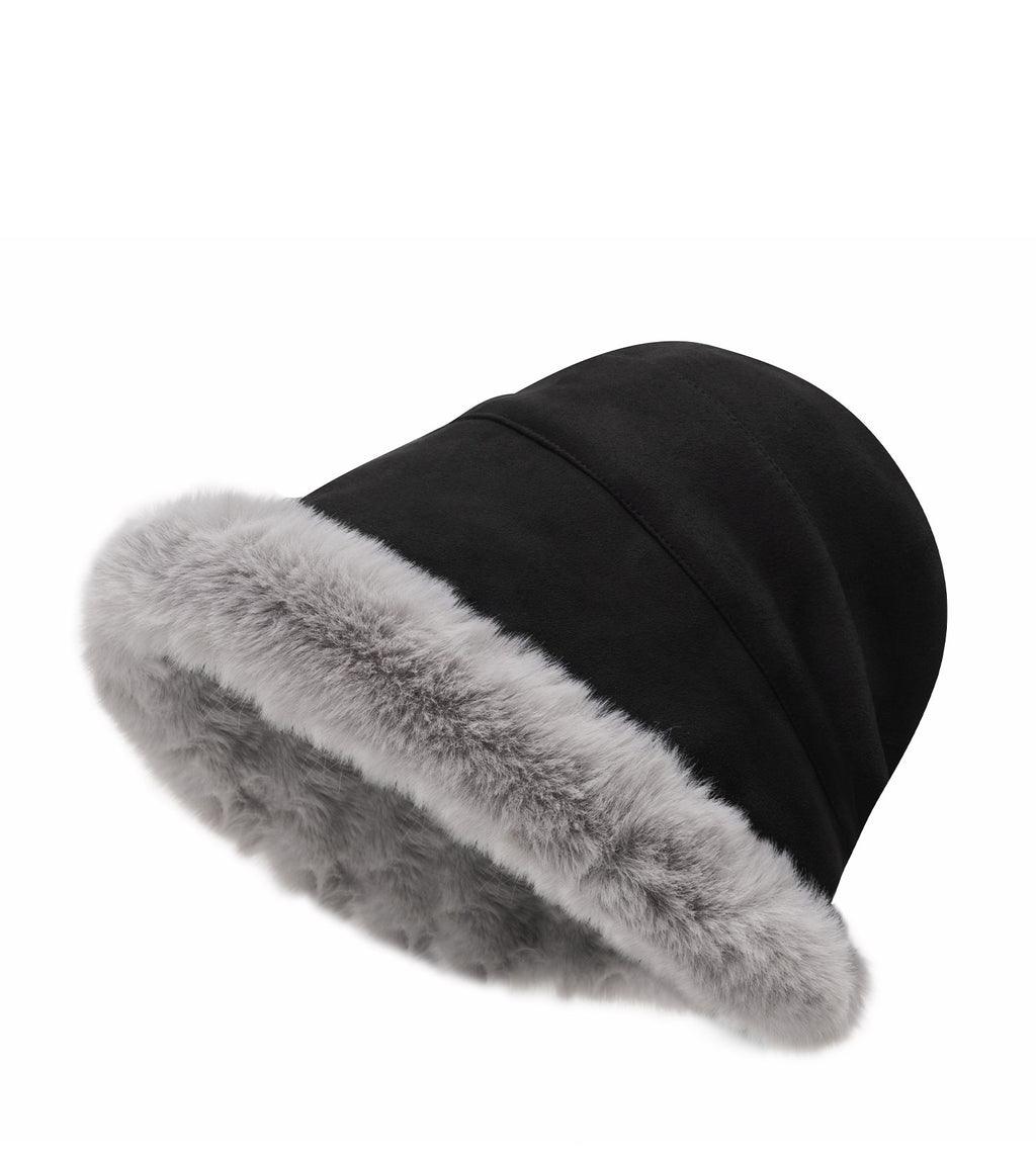 Fluffy Warm Bucket Hat