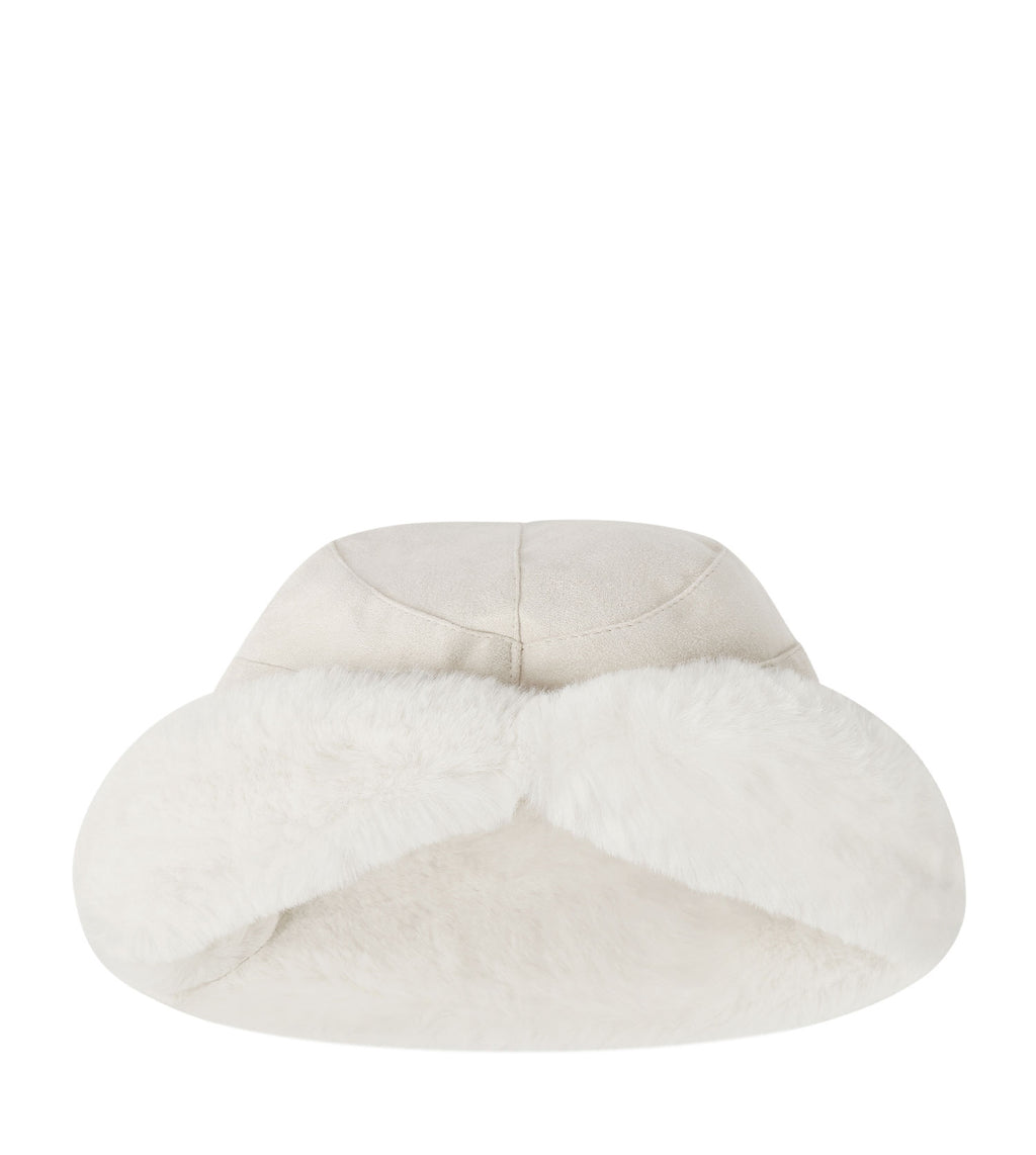 Fluffy Warm Bucket Hat