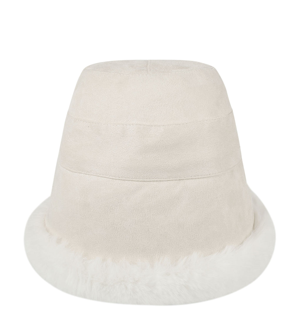 Fluffy Warm Bucket Hat