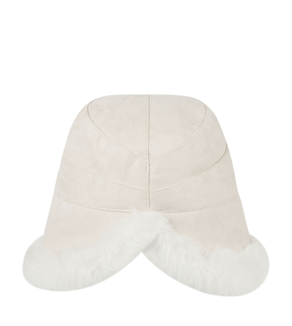 Fluffy Warm Bucket Hat