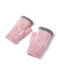 Fingerless Ultra Plush Knit Gloves