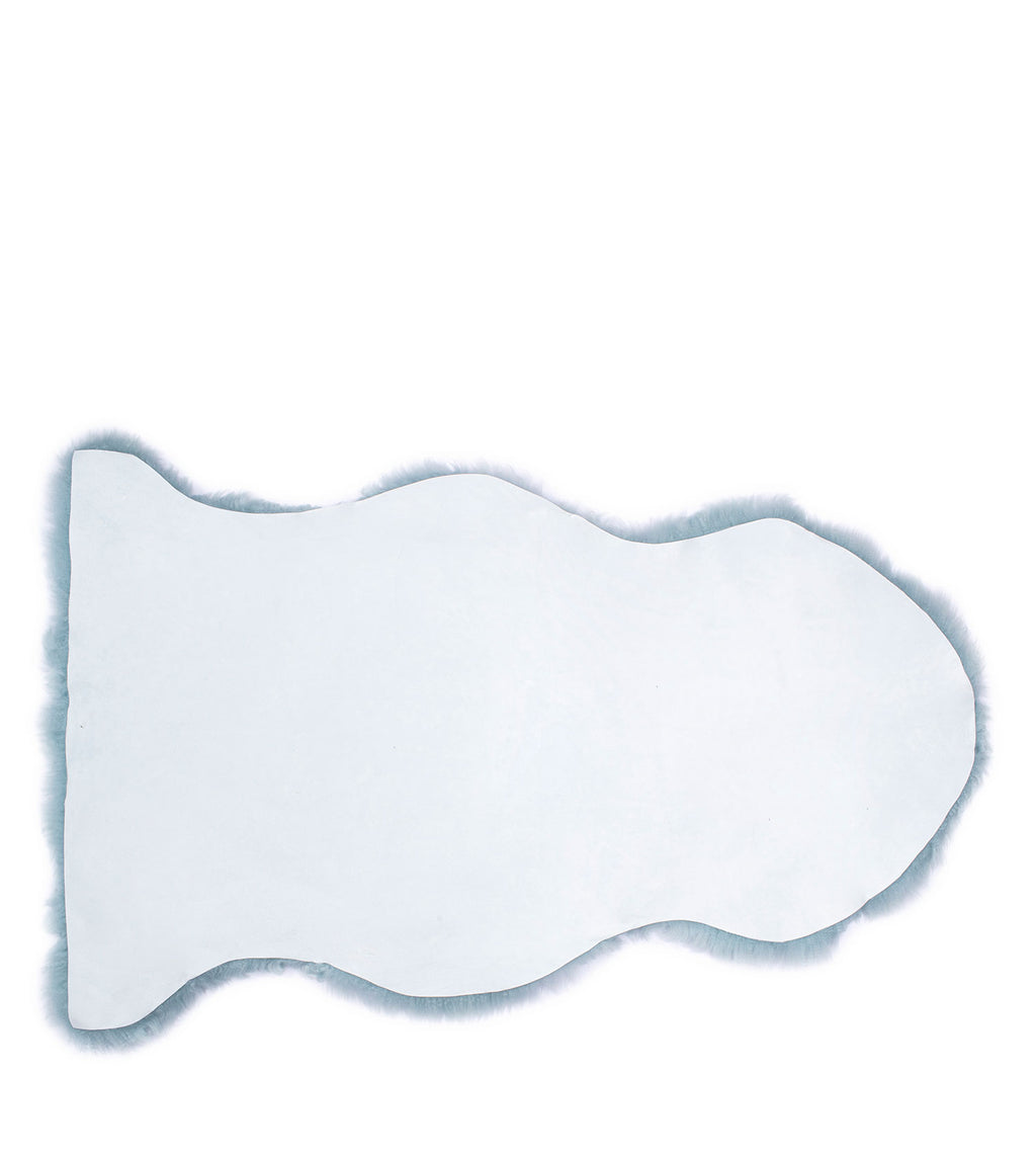 Single Color Long Wool Rugs 105cm