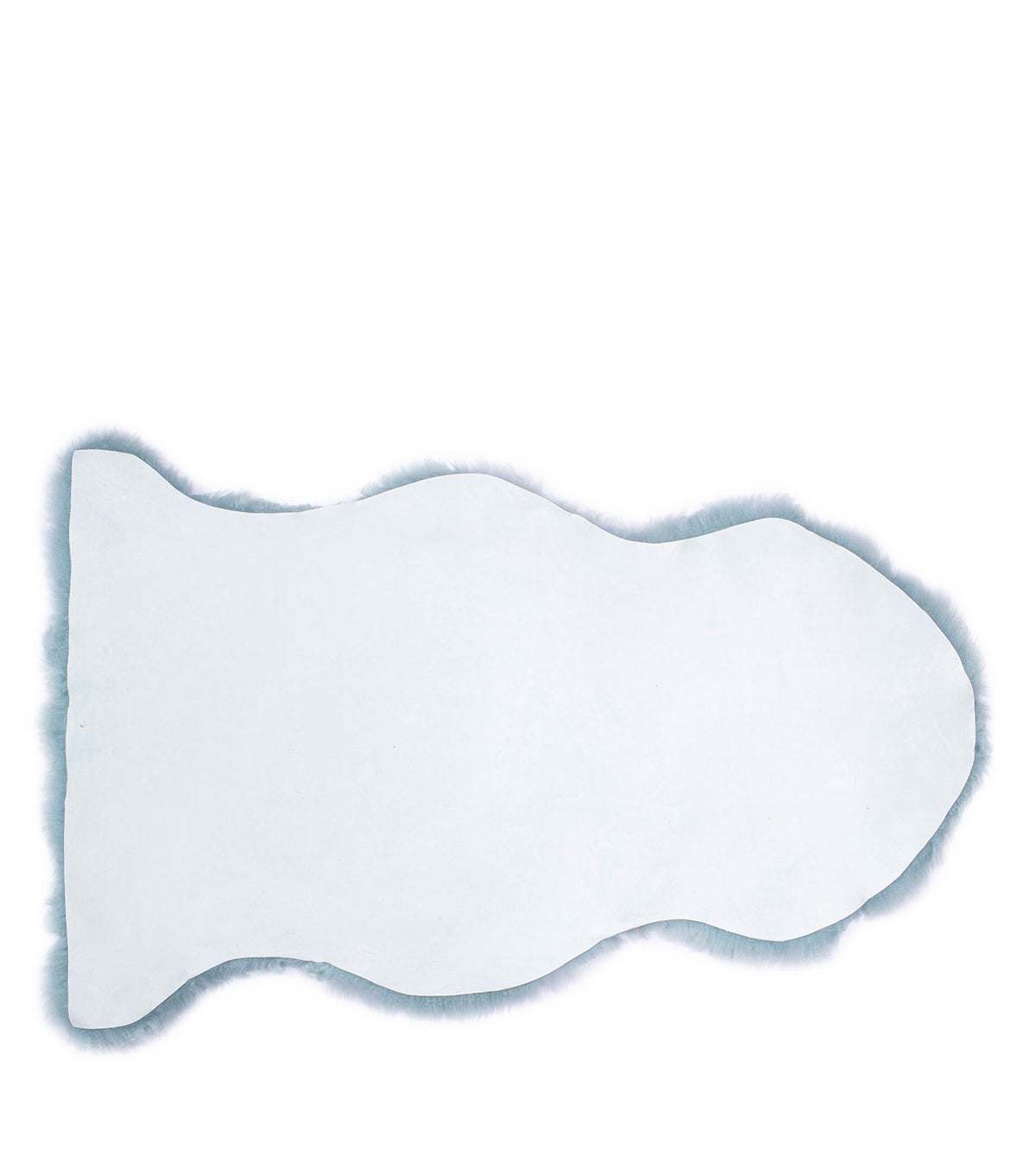 Single Color Long Wool Rugs 105cm