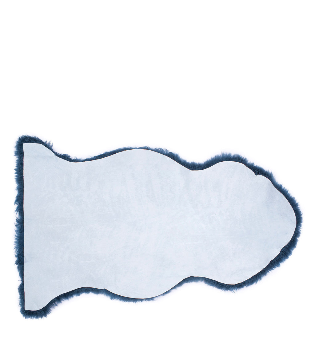Single Color Long Wool Rugs 105cm