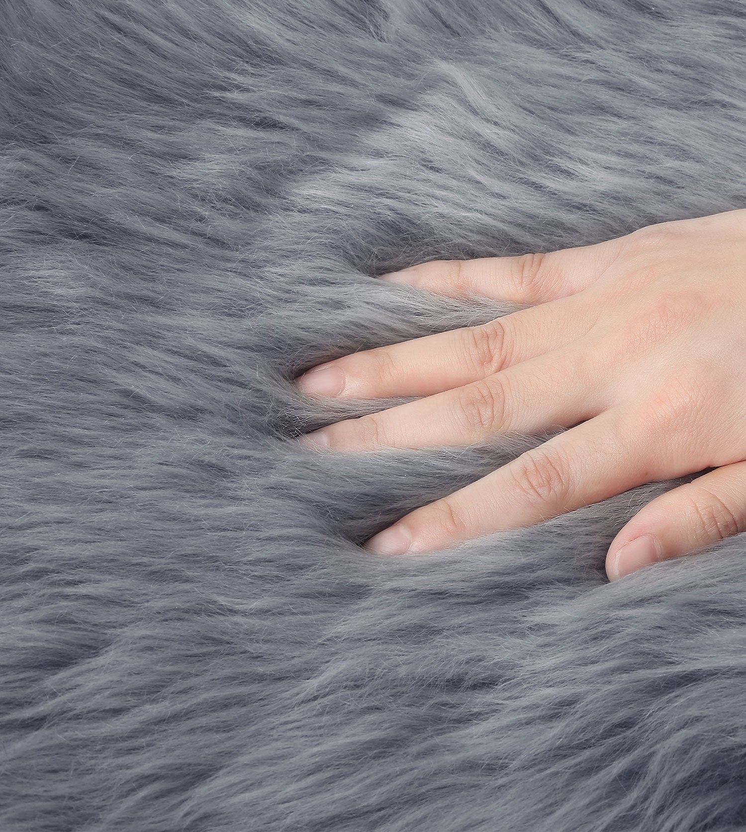 Single Long Wool Rugs 105cm