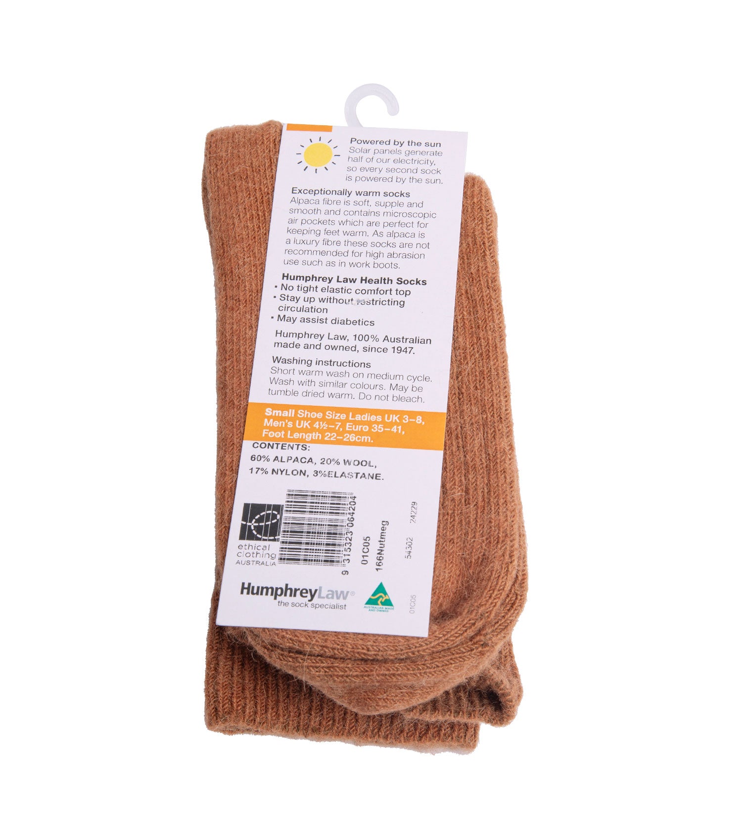 Humphrey Law Alpaca Wool Blend Health Sock