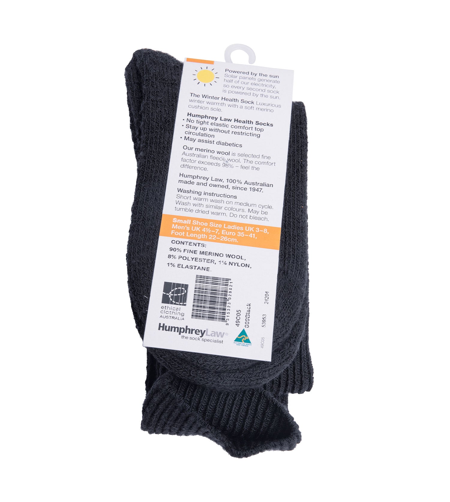Humphrey Law Merino Wool Winter Health Sock