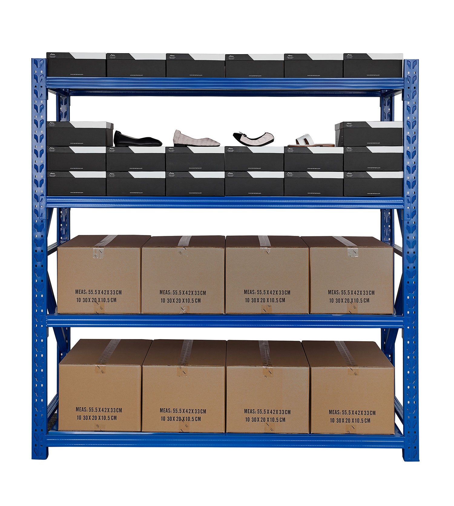 Oz Express Shelving Upright 200x60cm 2pc