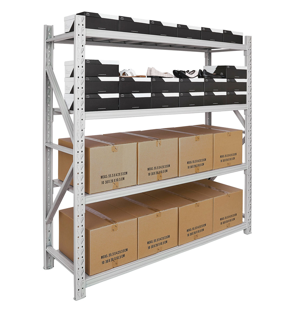 Oz Express Shelving Upright 200x60cm 2pc