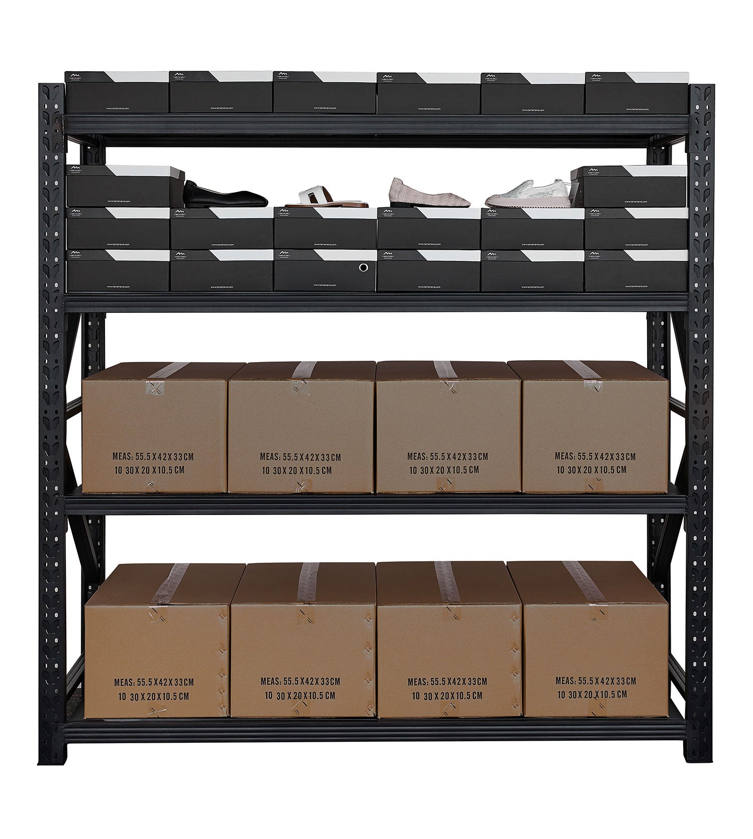 Oz Express Shelving Upright 200x60cm 2pc