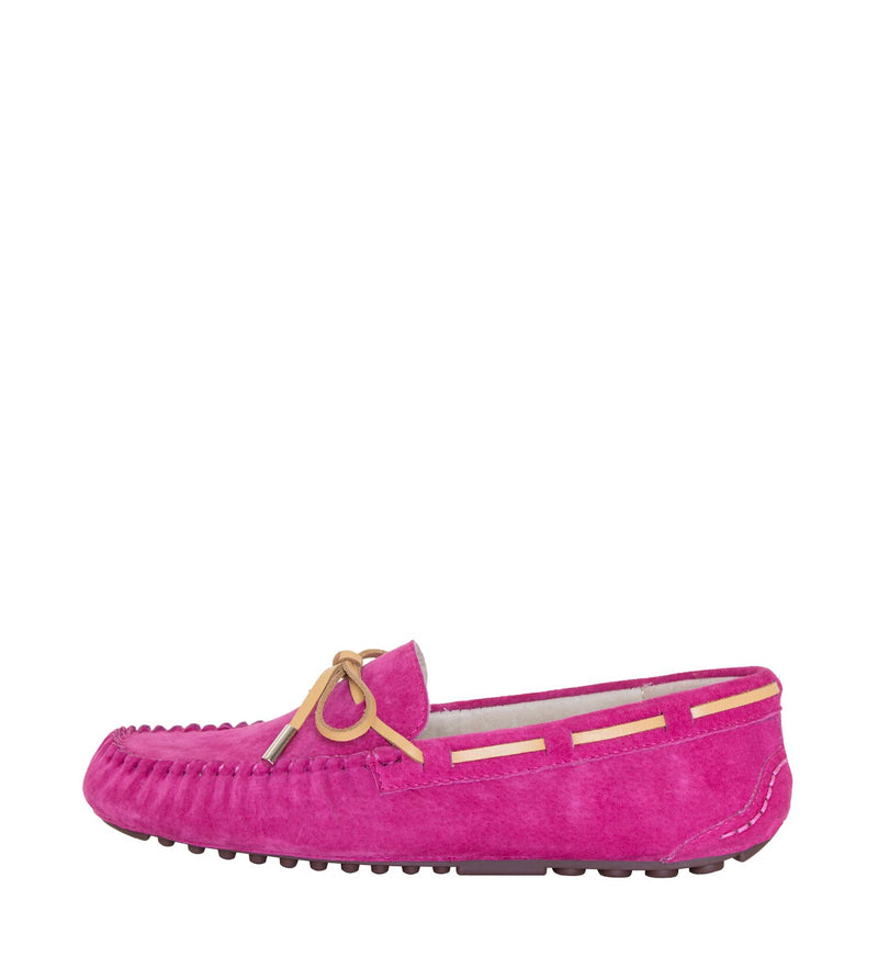 Special Lace rubber sole summer moccasin