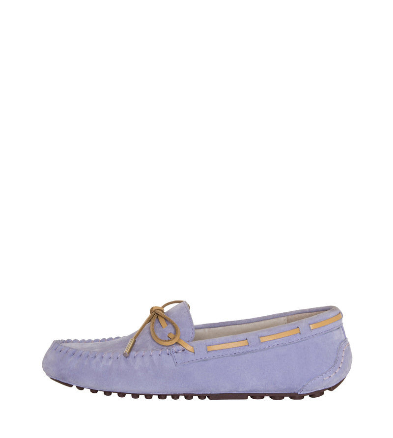 Special Lace rubber sole summer moccasin