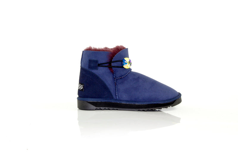 AU*Mini button fruit-navy blue raisin(blue berry)