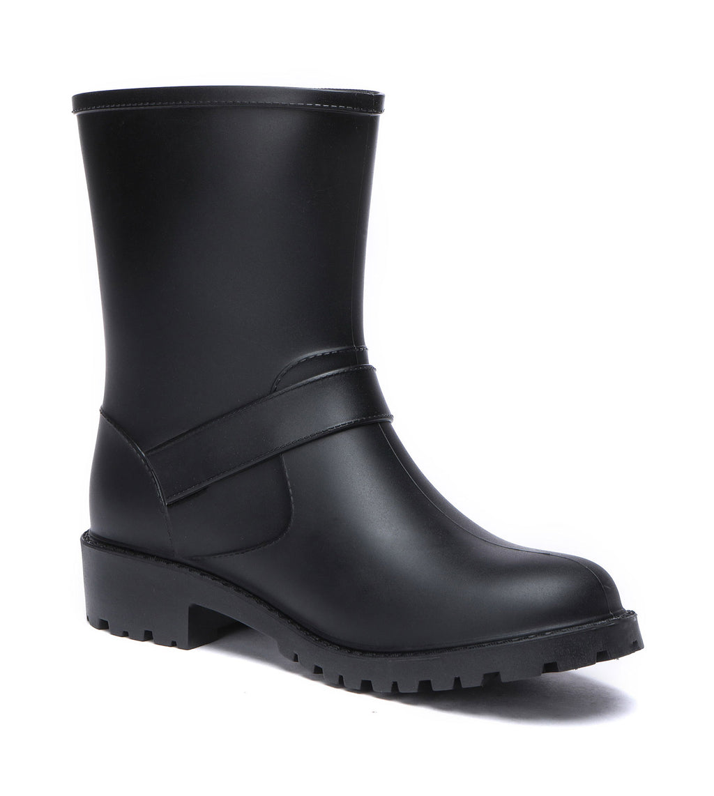 Mid Calf Rain Boots