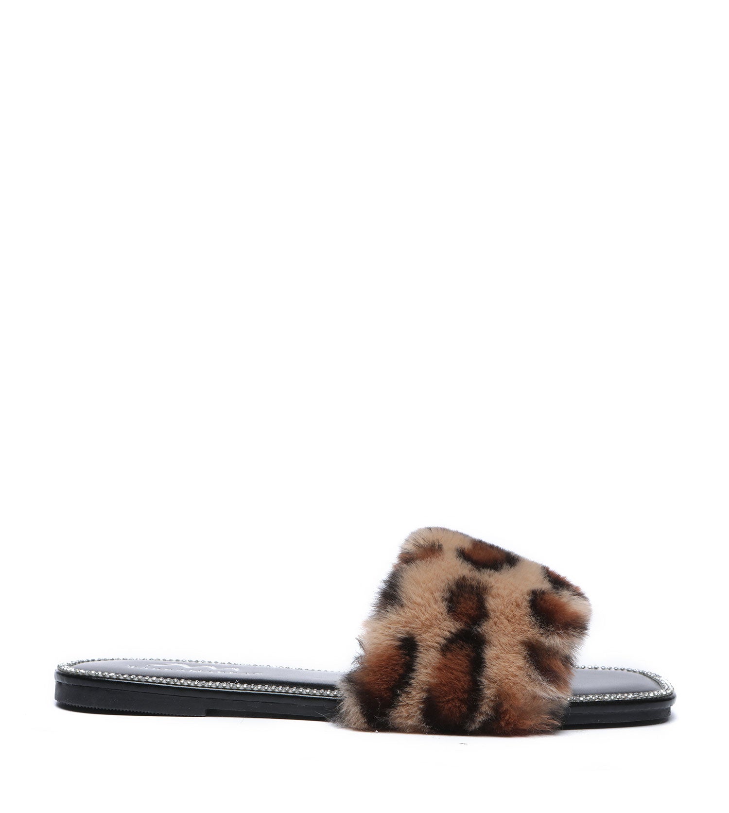 Fluffy Diamante Sandals