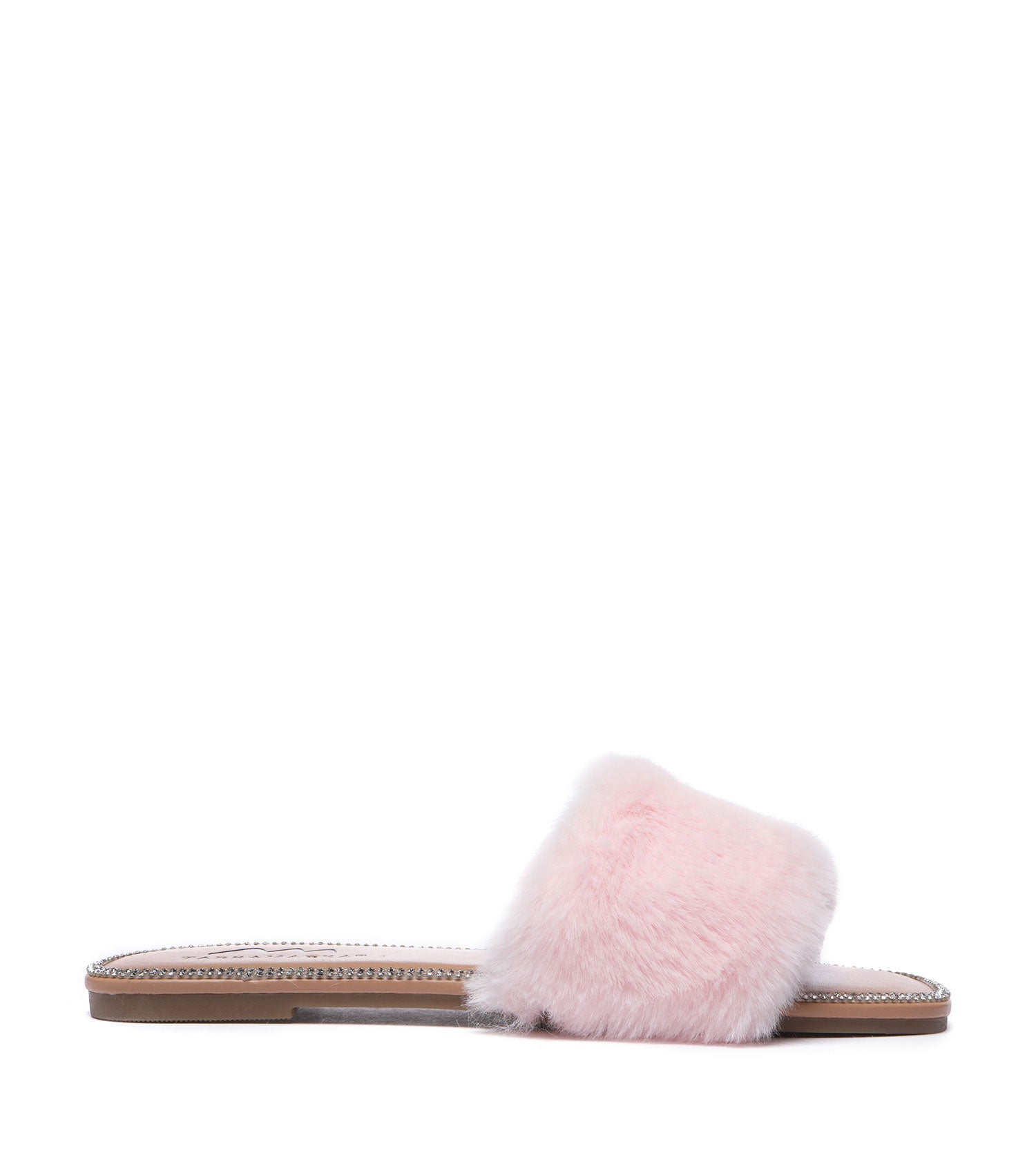 Fluffy Diamante Sandals