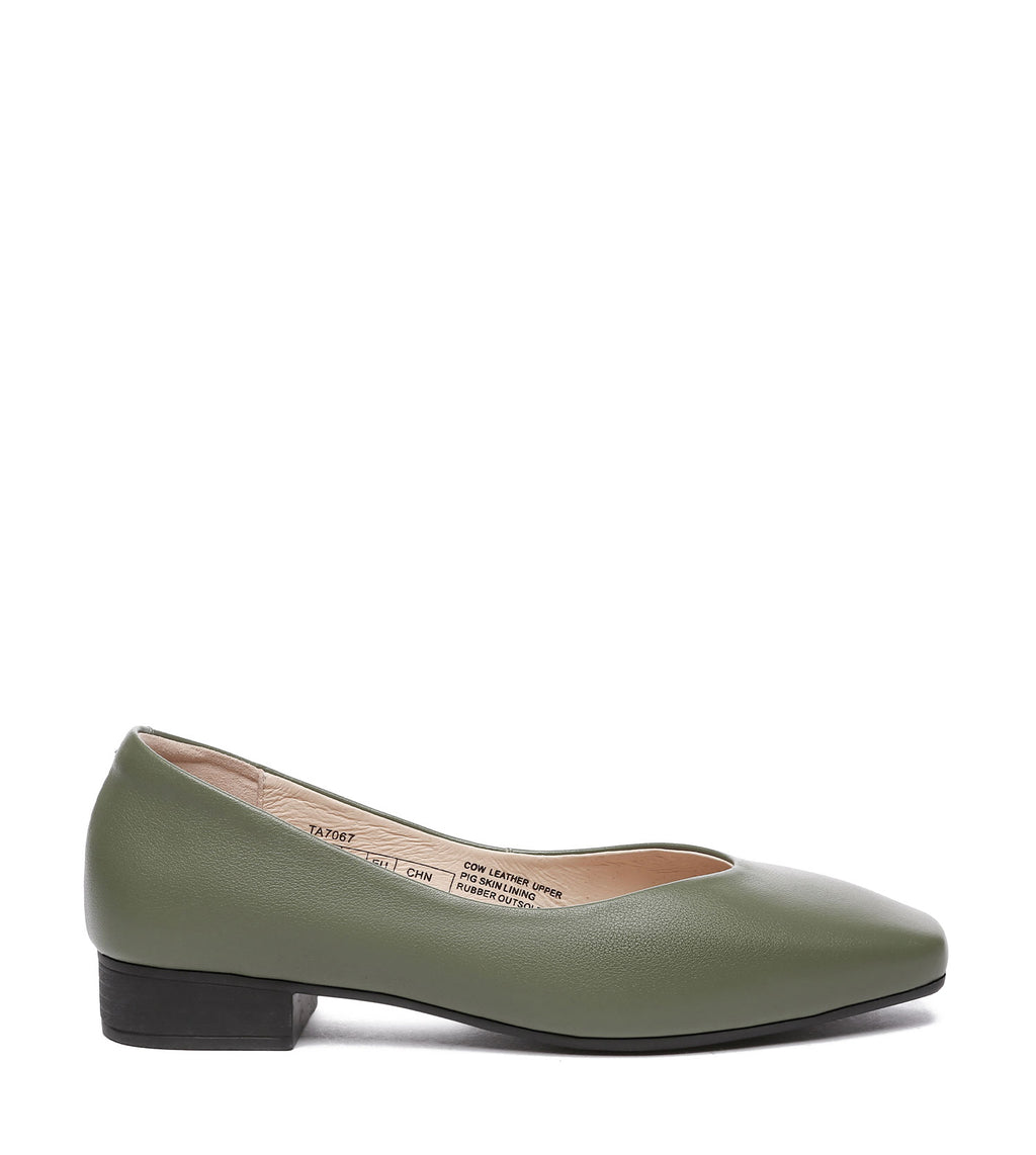 Women Square Toe Flats
